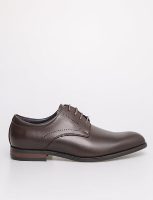 
                  
                    Load image into Gallery viewer, Tomaz F399 Men&amp;#39;s Plain Toe Derby (Coffee)
                  
                