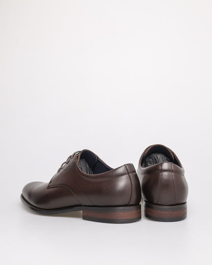 Tomaz F399 Men's Plain Toe Derby (Coffee)