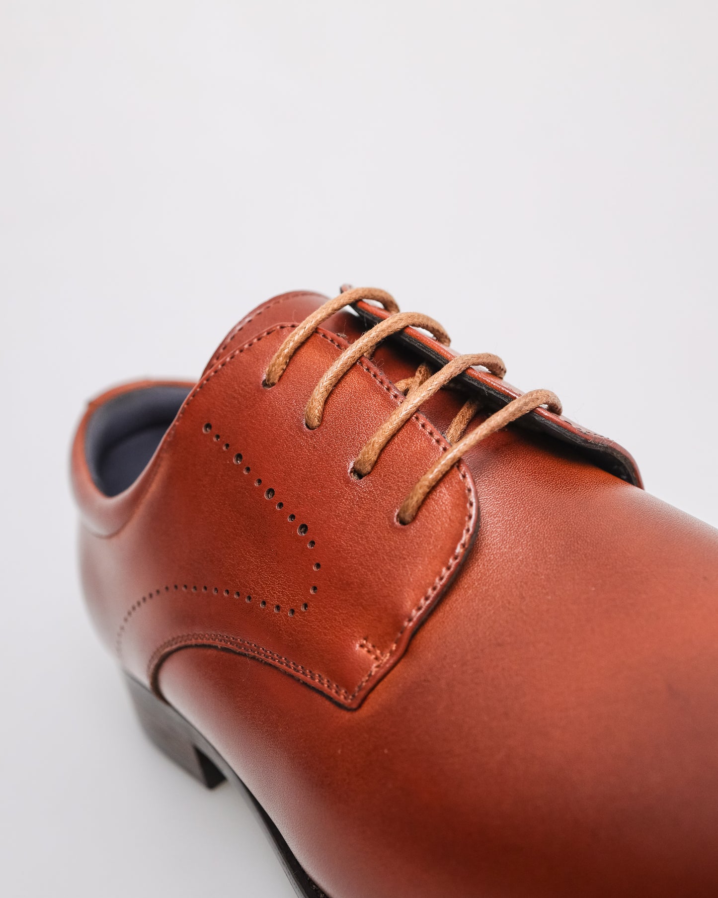 Tomaz F399 Men's Plain Toe Derby (Brown)