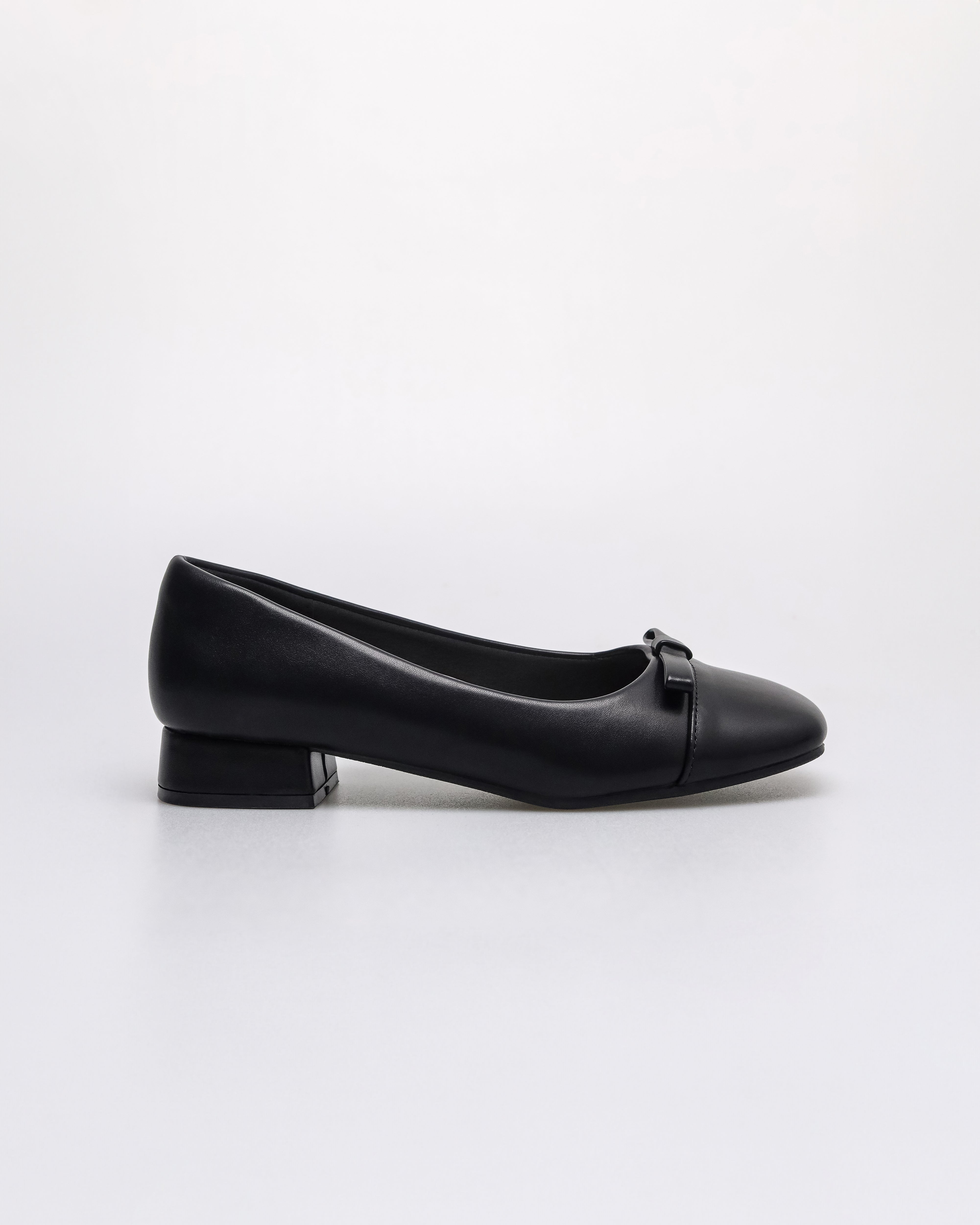 Tomaz NN283 Ladies Mini Ribbon Flats (Black)