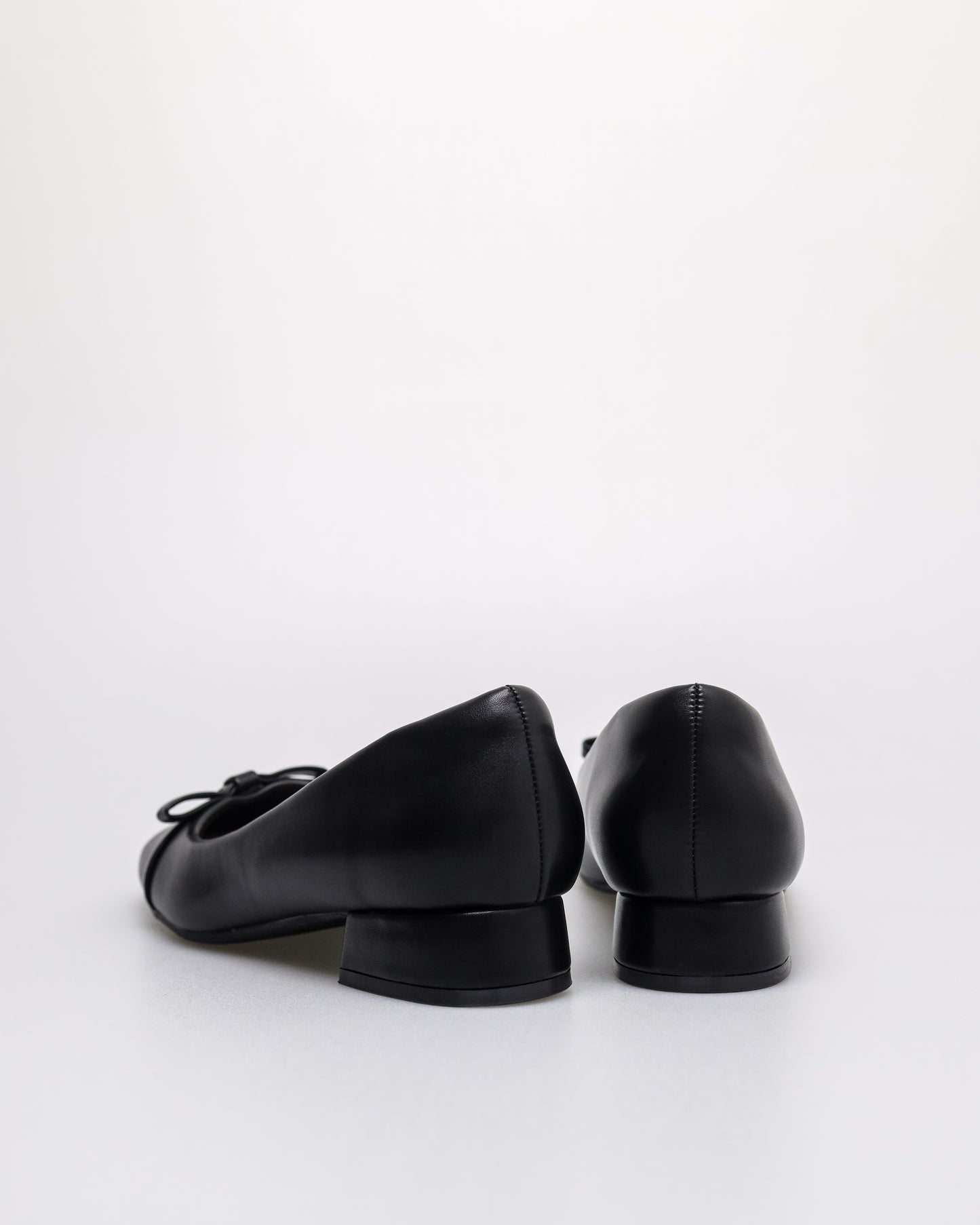 Tomaz NN283 Ladies Mini Ribbon Flats (Black)