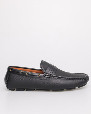 
                  
                    Load image into Gallery viewer, Tomaz C496 Men&amp;#39;s Penny Moccasins (Black)
                  
                