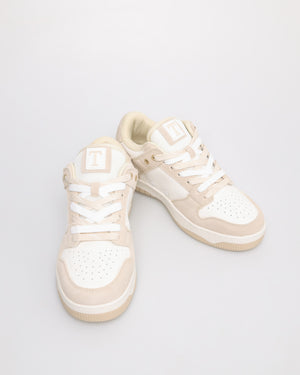 
                  
                    Load image into Gallery viewer, Tomaz TBB021L Ladies Sneaker (White/Khaki)
                  
                