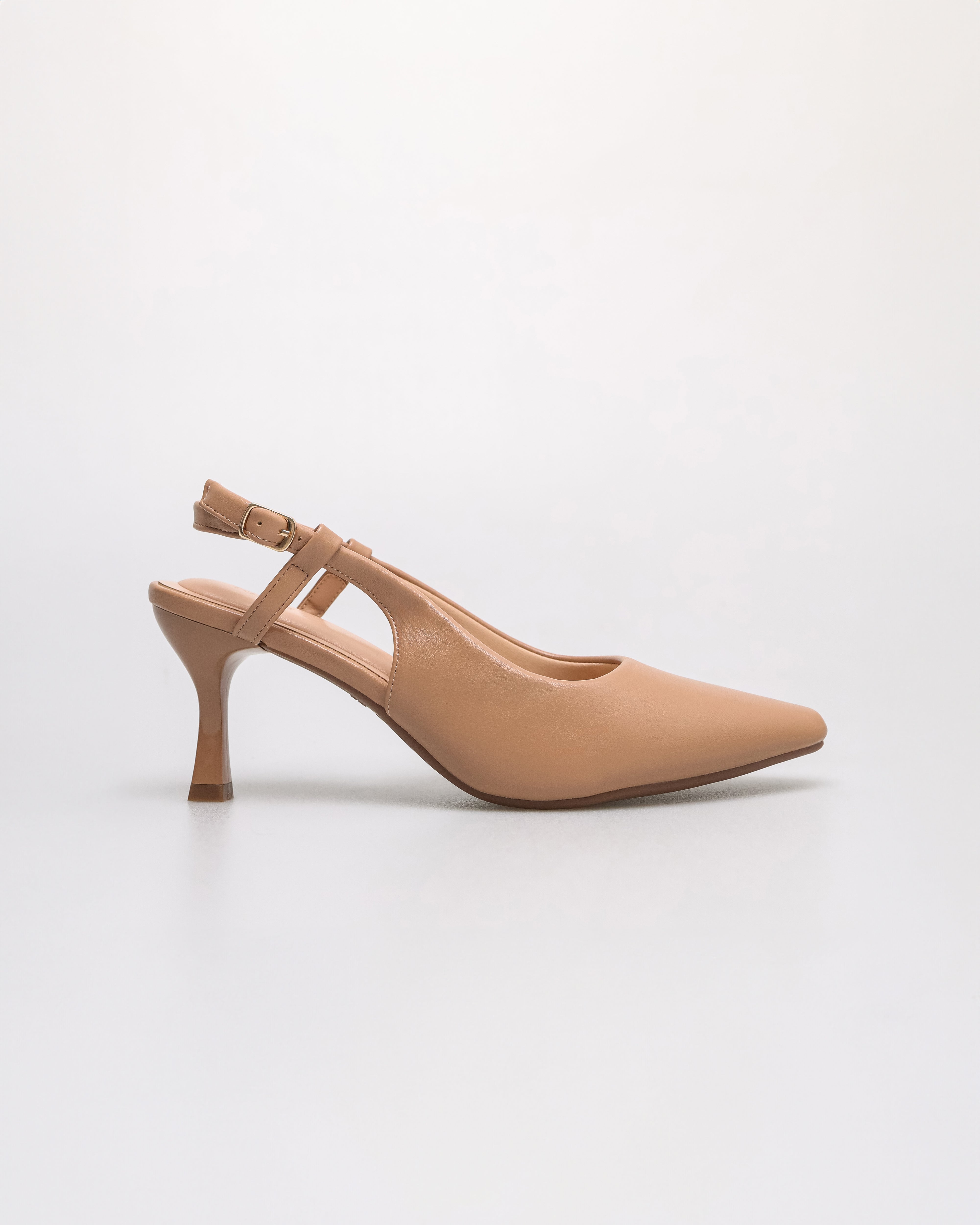 Tomaz NN535 Ladies Slingback Heels (Beige)