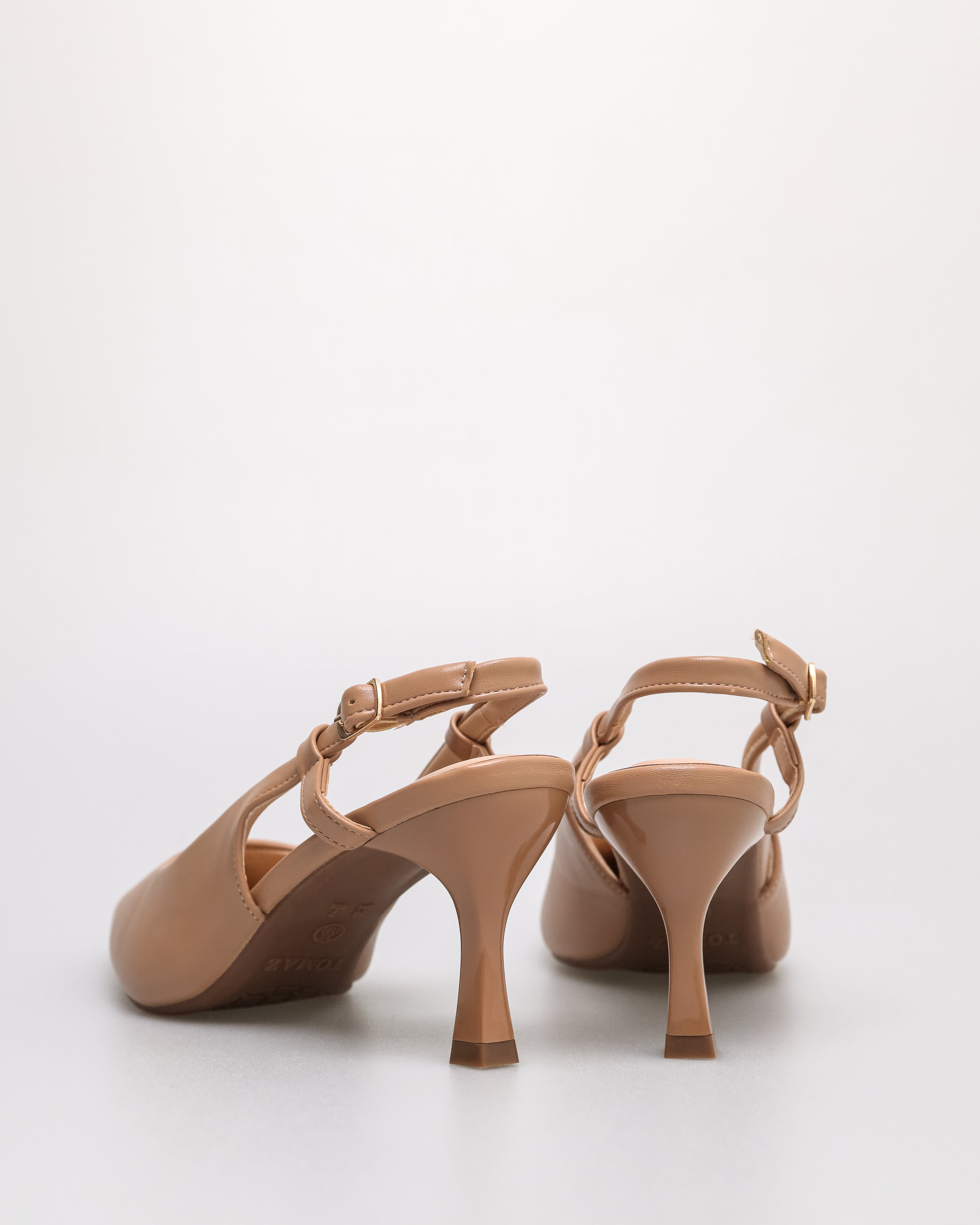 Tomaz NN535 Ladies Slingback Heels (Beige)