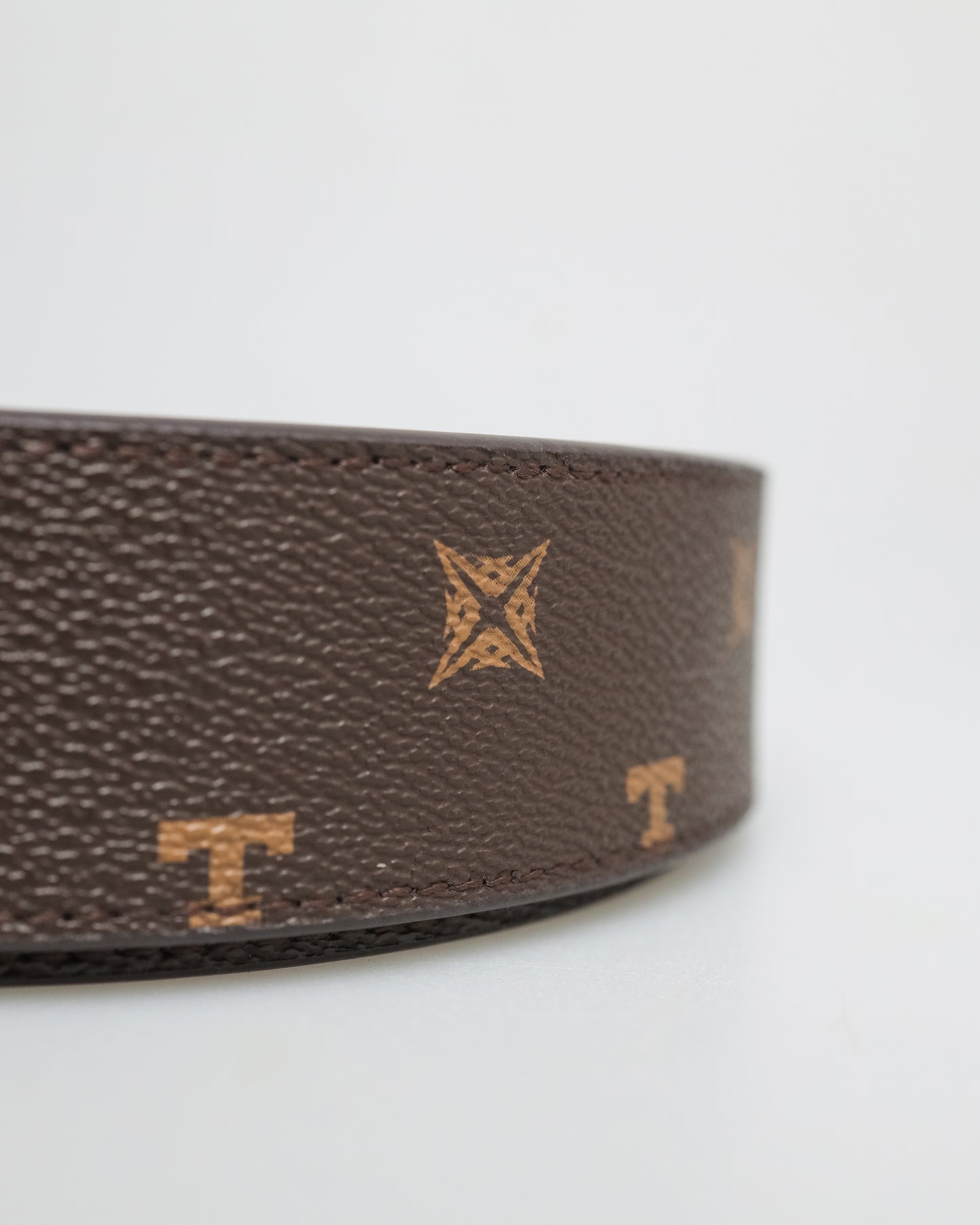 Tomaz AB110 Men's Leather Belt (Coffee)