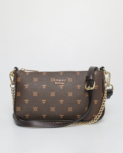 Tomaz BL218 Ladies Monogram SlingBag (Brown)