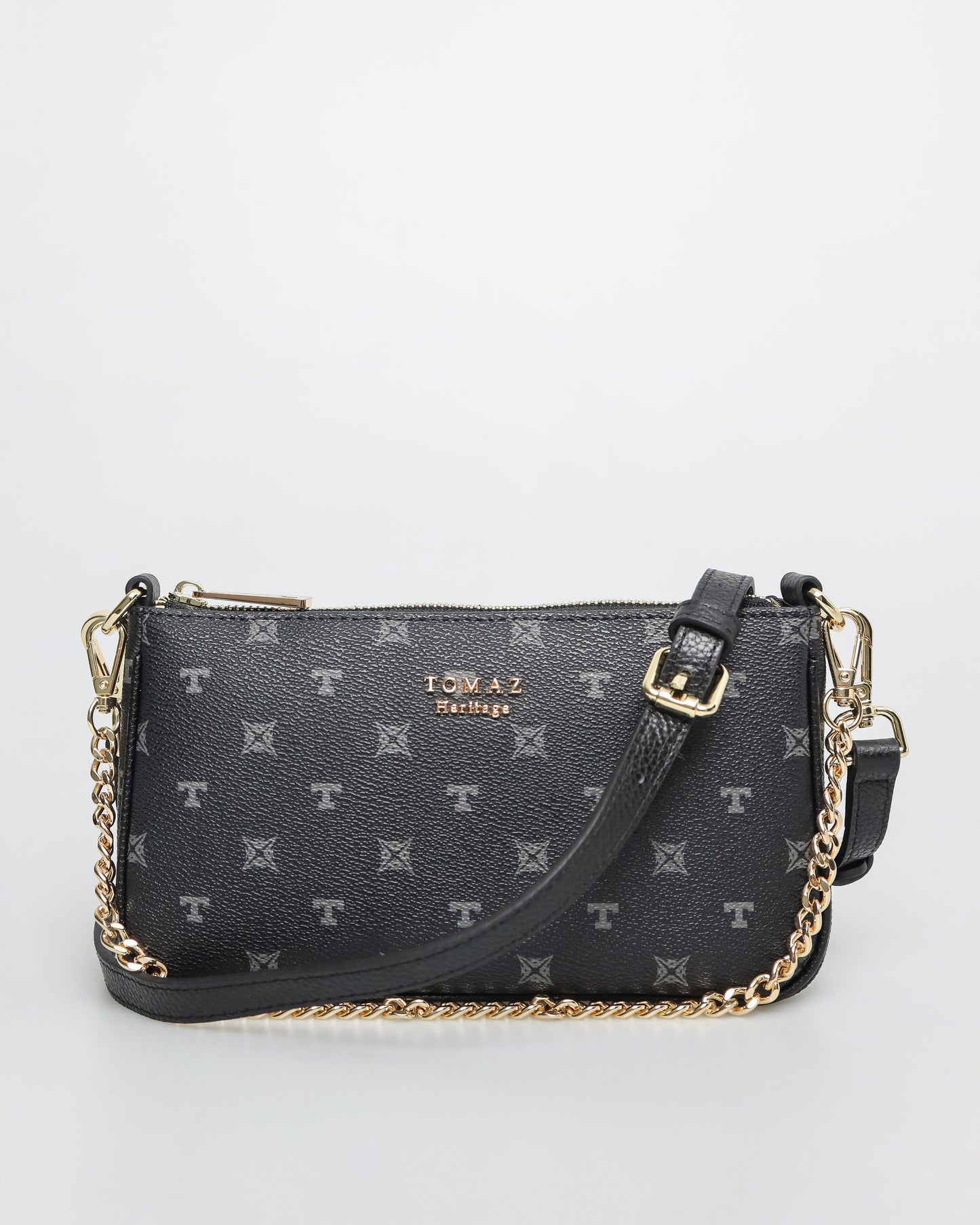 Tomaz BL219 Ladies Monogram SlingBag (Black)