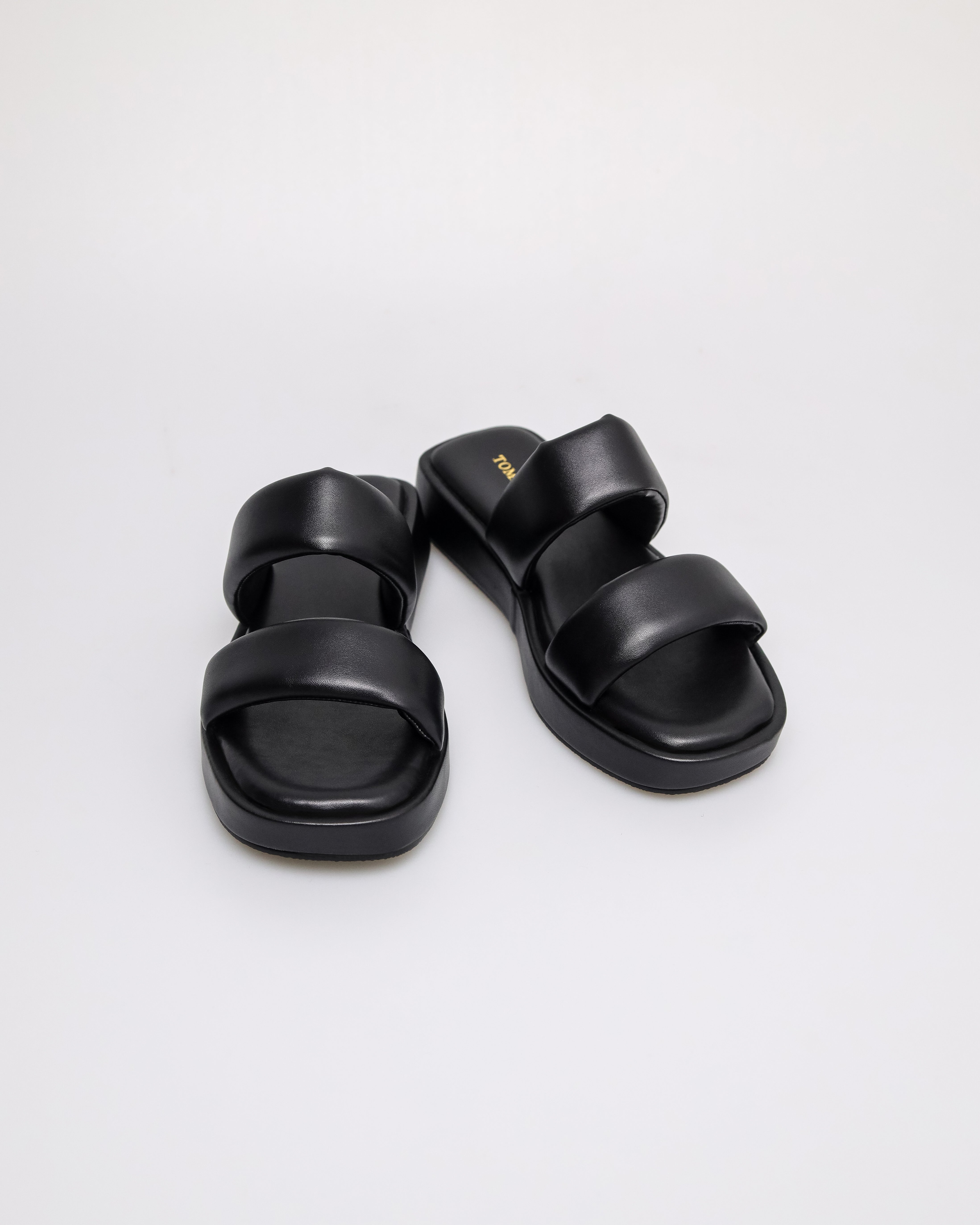 Tomaz YX203 Ladies Loof Sandal (Black)