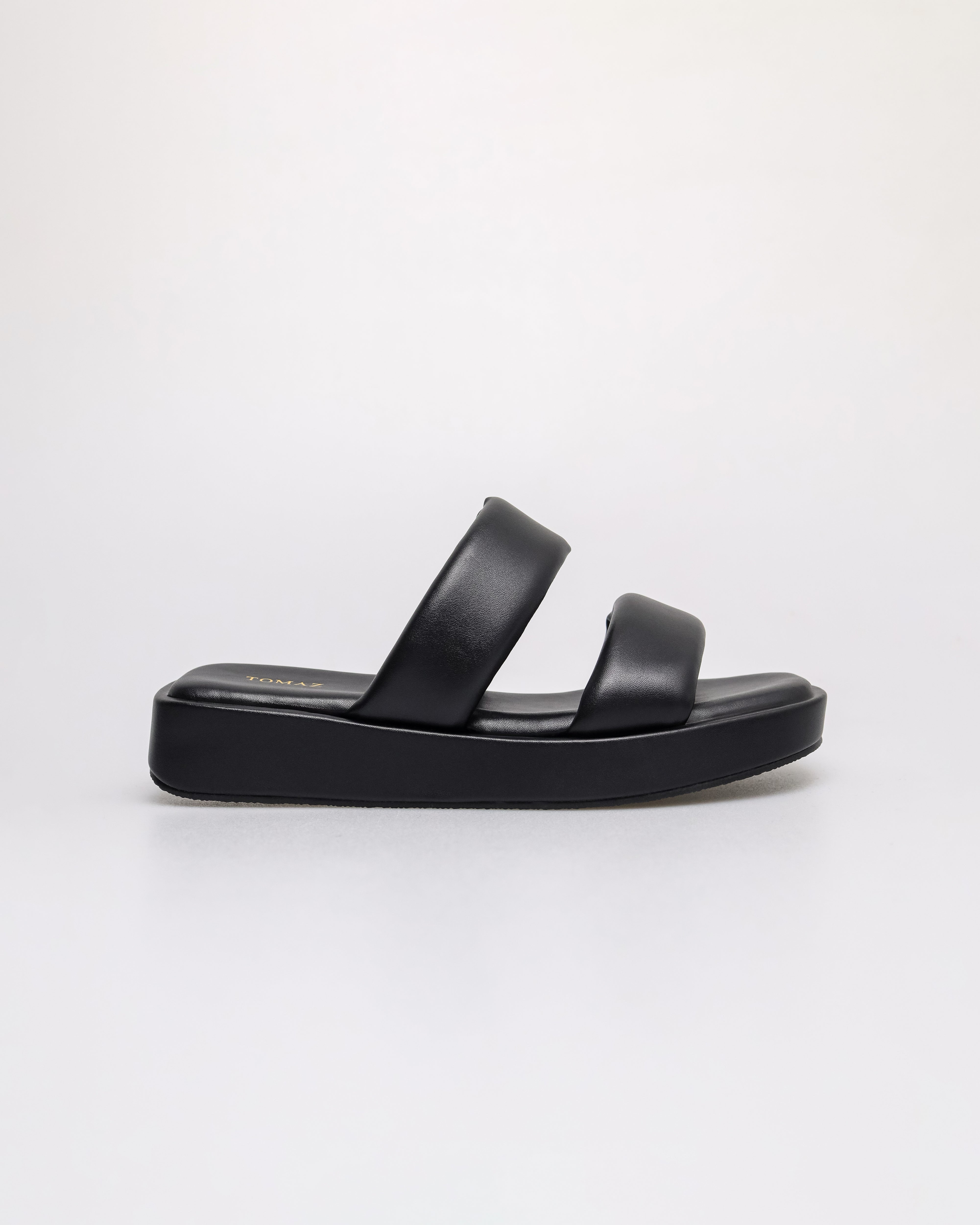 Tomaz YX203 Ladies Loof Sandal (Black)