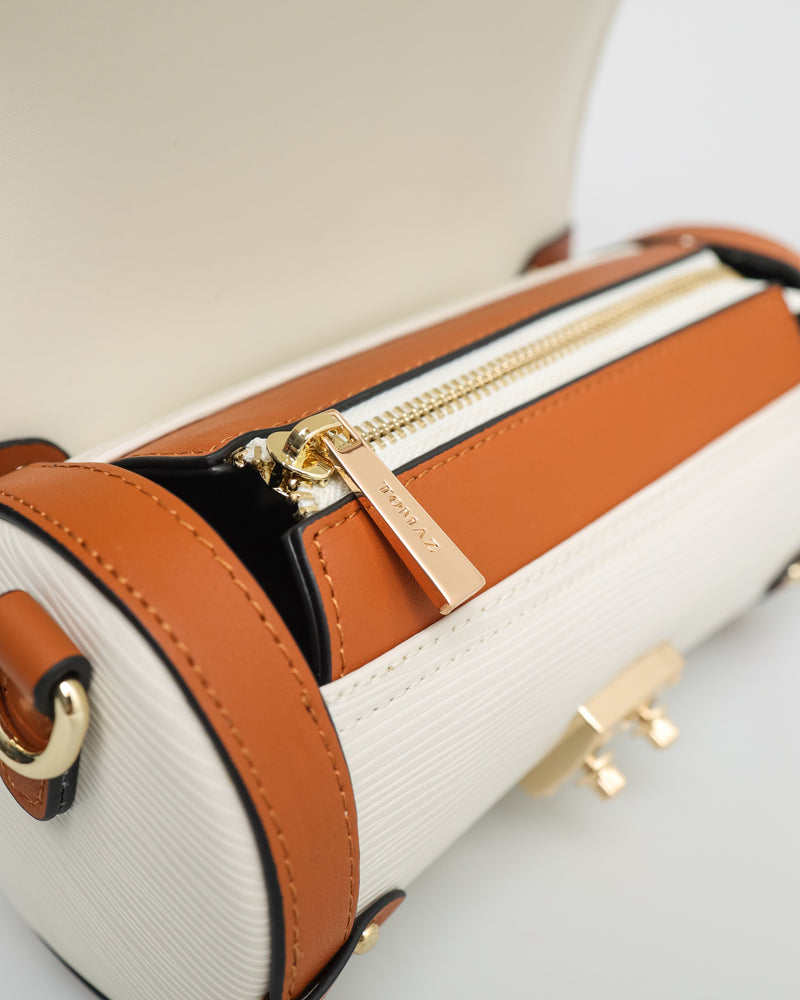
                  
                    Load image into Gallery viewer, Tomaz BL214 Ladies Bags (White/Tan)
                  
                