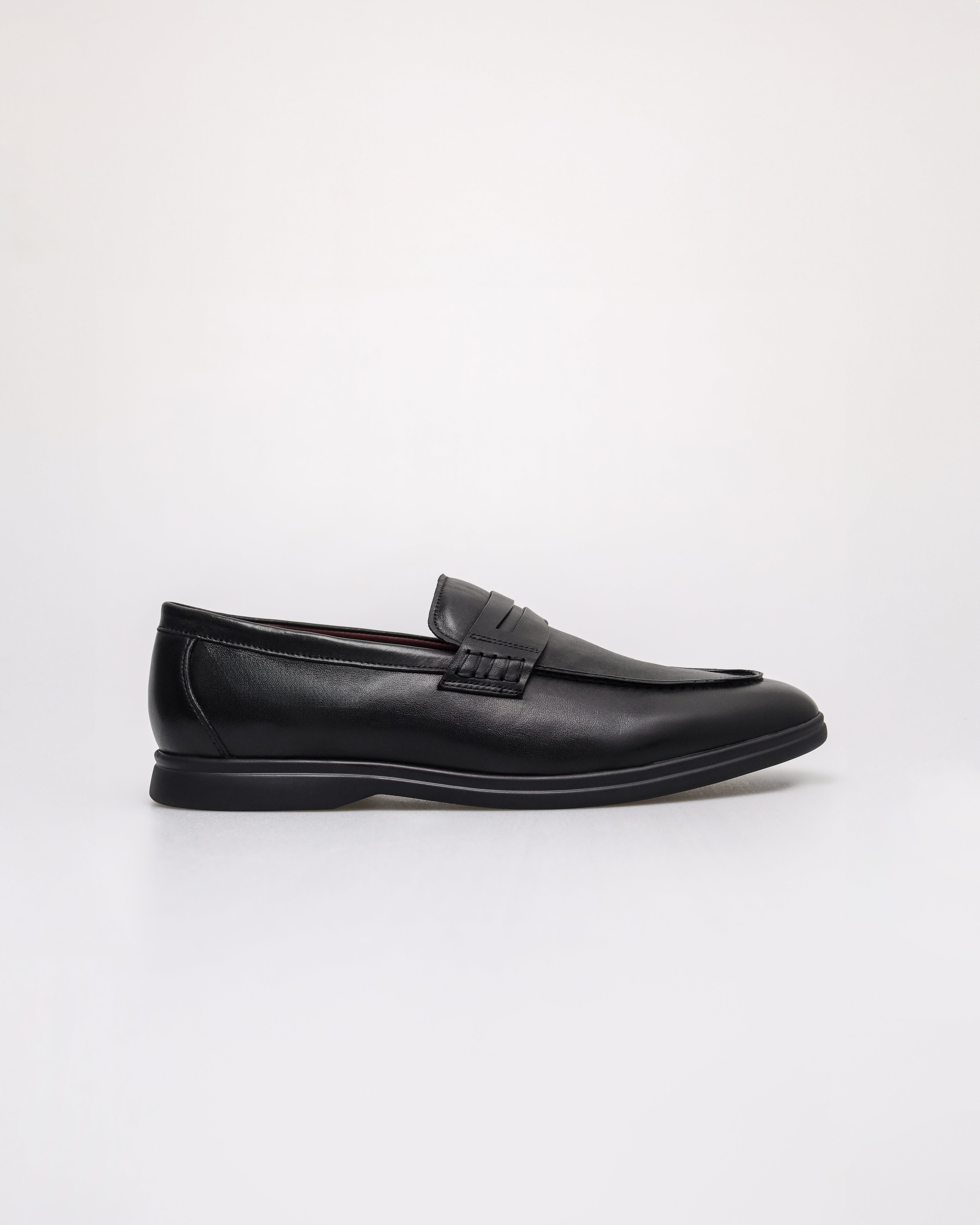 Tomaz HF112 Men's Bind Loafers (Black)