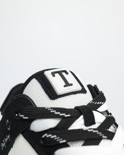 Tomaz TBB021M Mens Sneaker (White/Black)