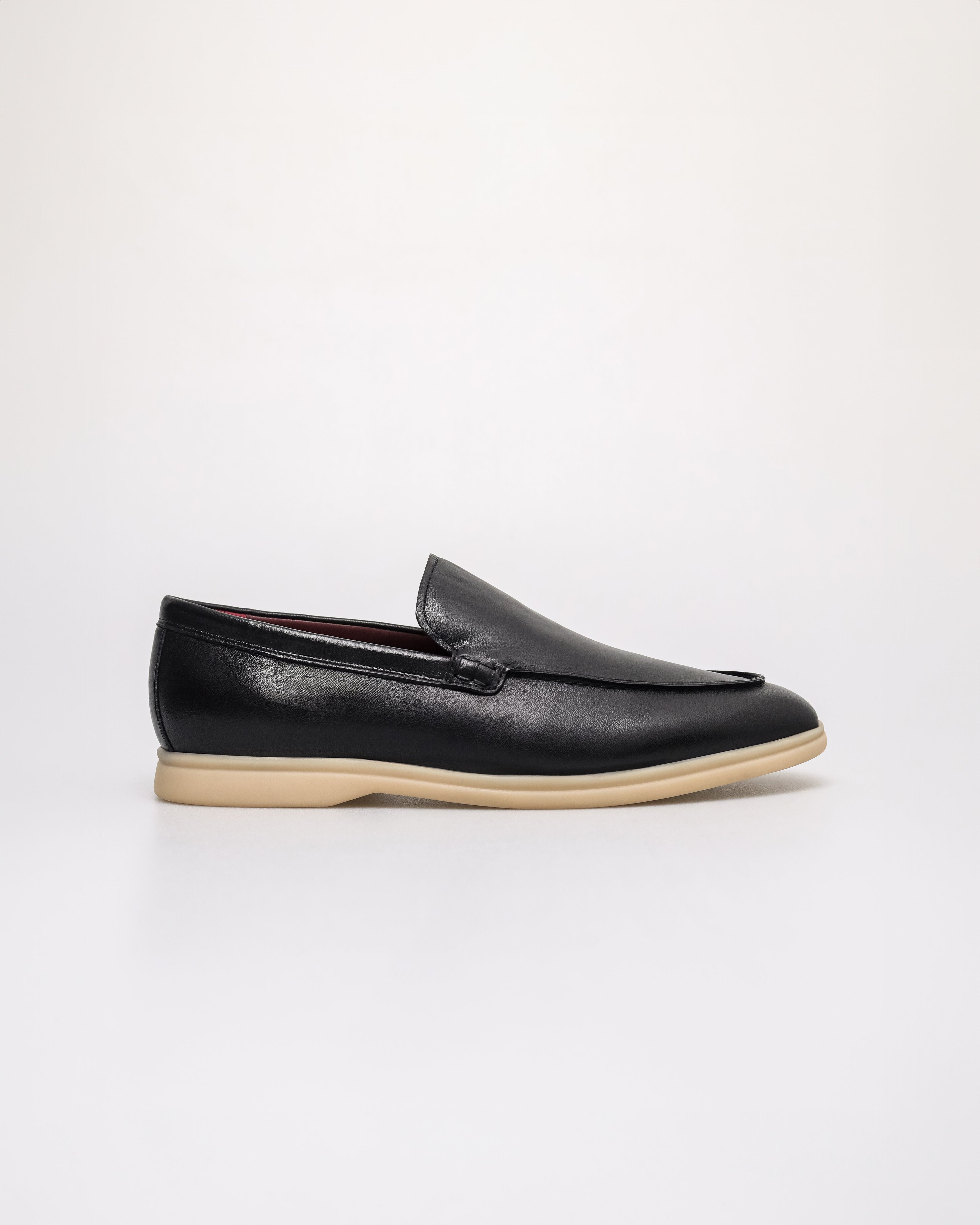 Tomaz HF113 Men's Classy Loafers (Black)