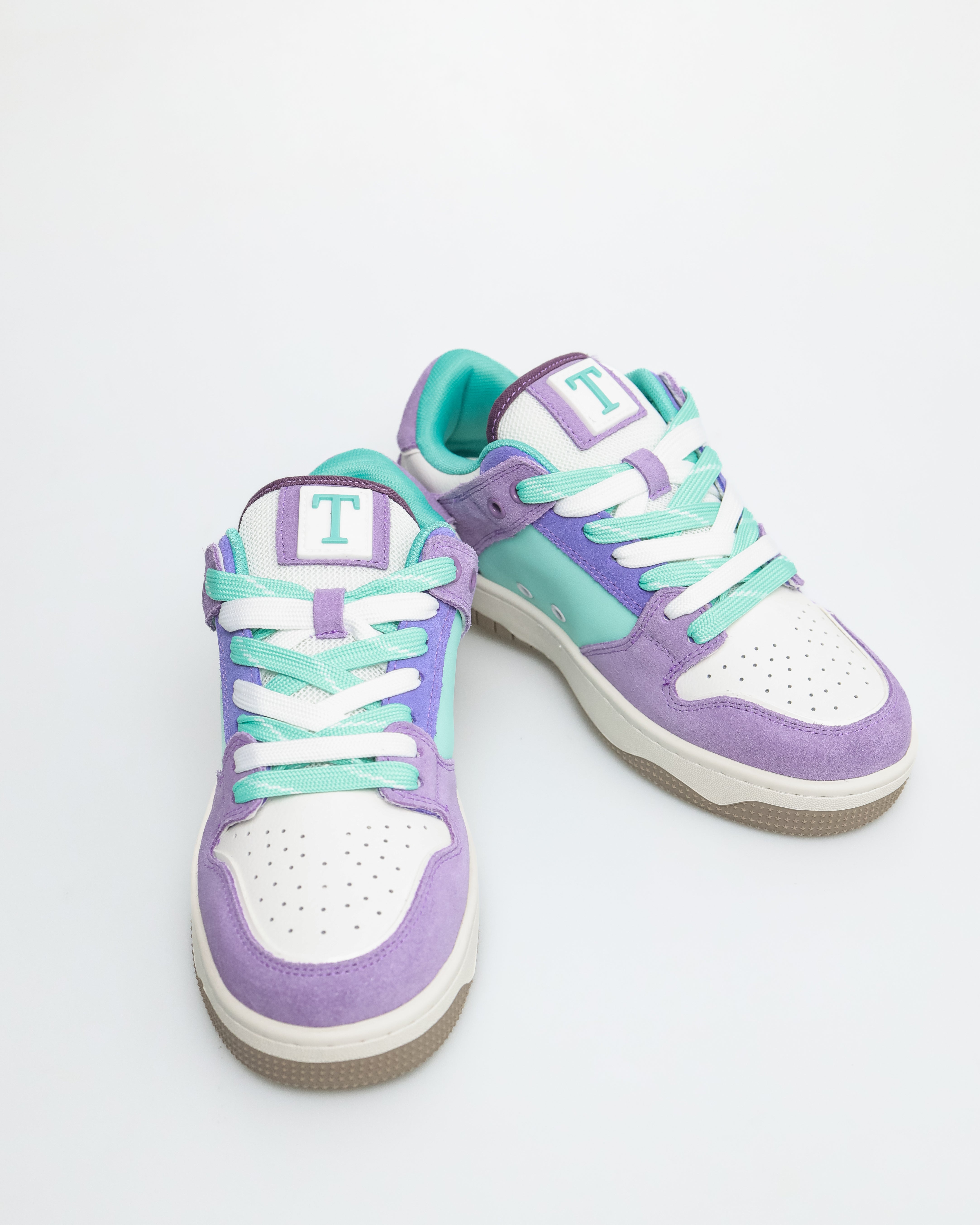 Tomaz TBB021L Ladies Sneaker (Green/Purple)