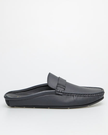 Tomaz C571 Men's Slip On Mules (Black)