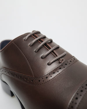 
                  
                    Load image into Gallery viewer, Tomaz F398 Men&amp;#39;s Cap Toe Oxford (Coffee)
                  
                