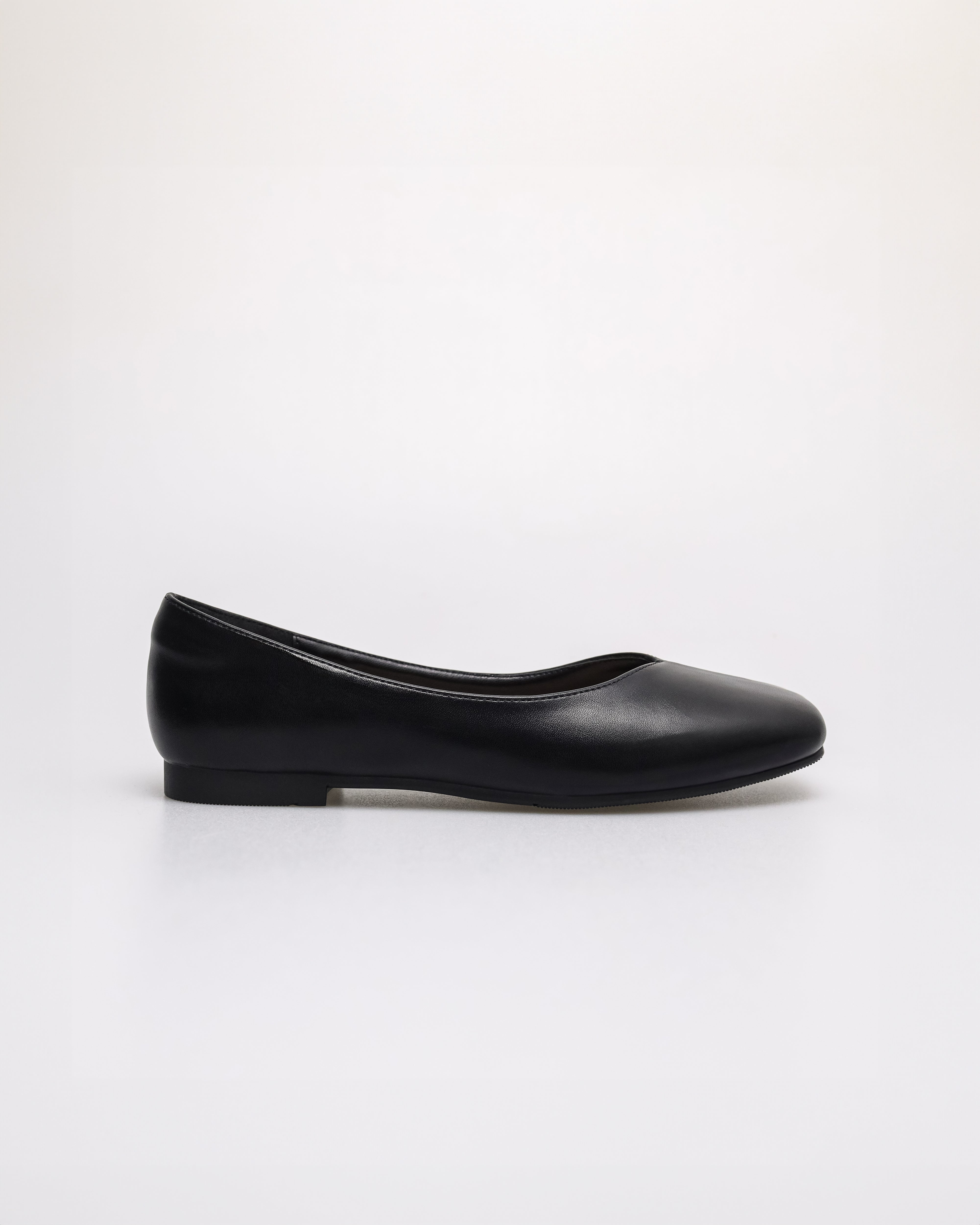 Tomaz NN461 Ladies Squared Flats (Black)