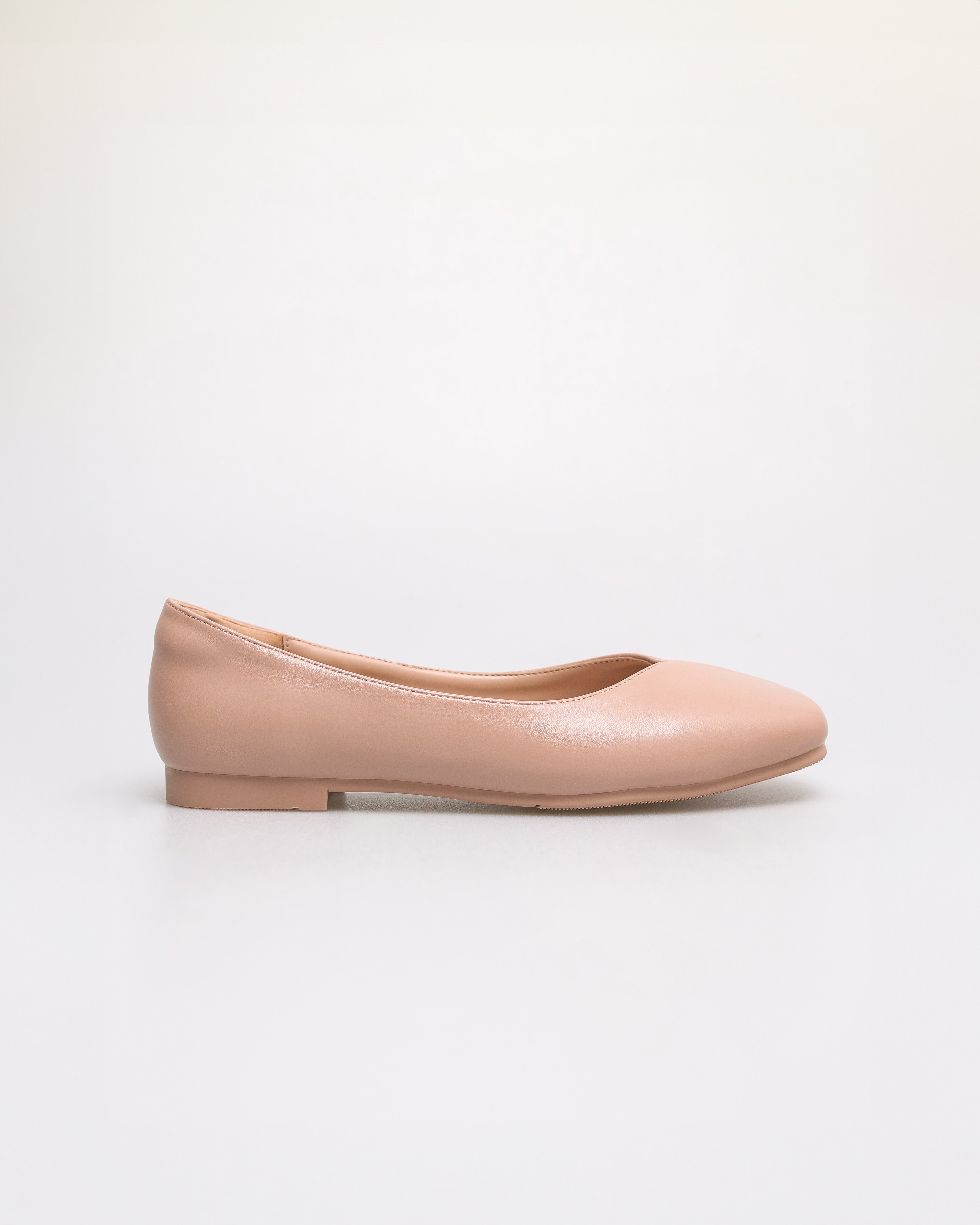 Tomaz NN461 Ladies Squared Flats (Nude)