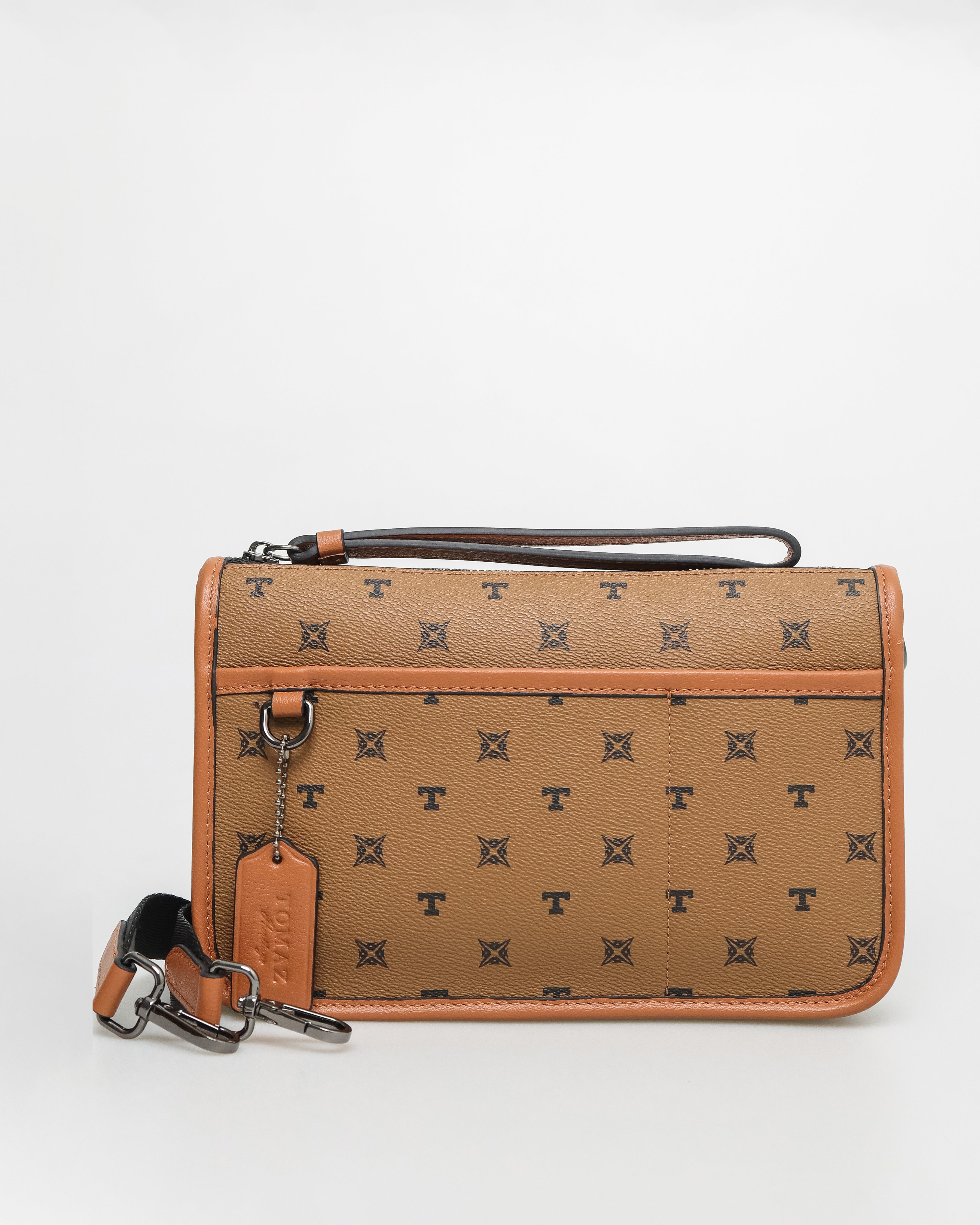 Tomaz NT-TZ423 Monogram Men's Bag (Tan)