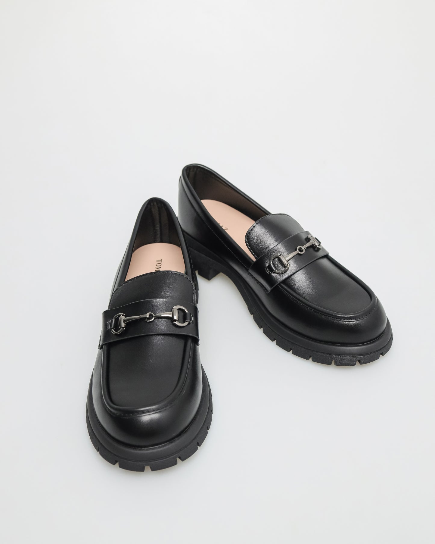 Tomaz NN191 Ladies Buckle Loafer (Black) – TOMAZ