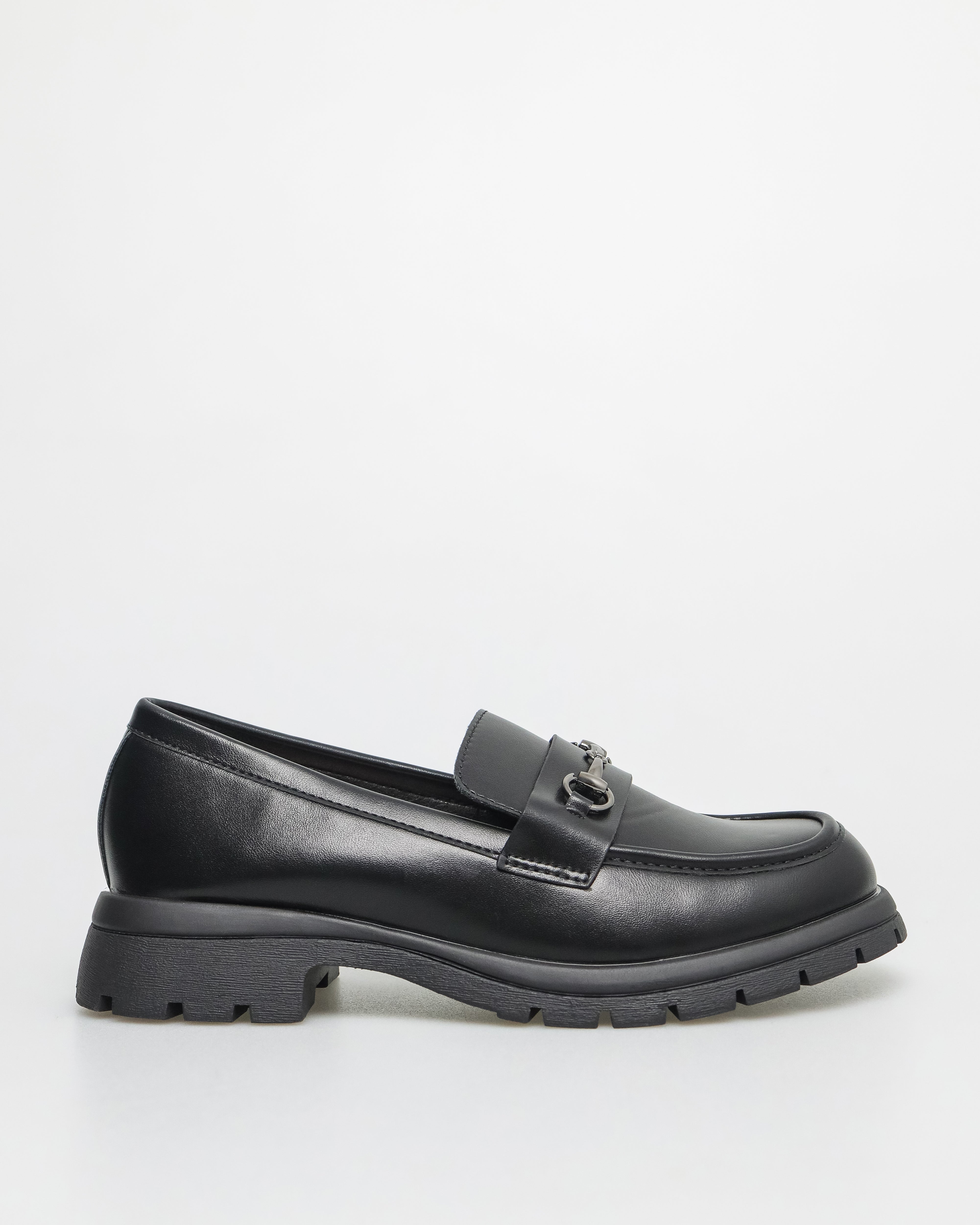 Tomaz NN191 Ladies Buckle Loafer (Black)