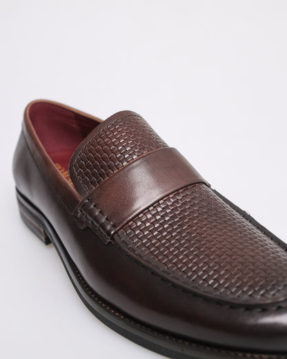 Tomaz HF069 Men's Penny Loafer (Coffee)