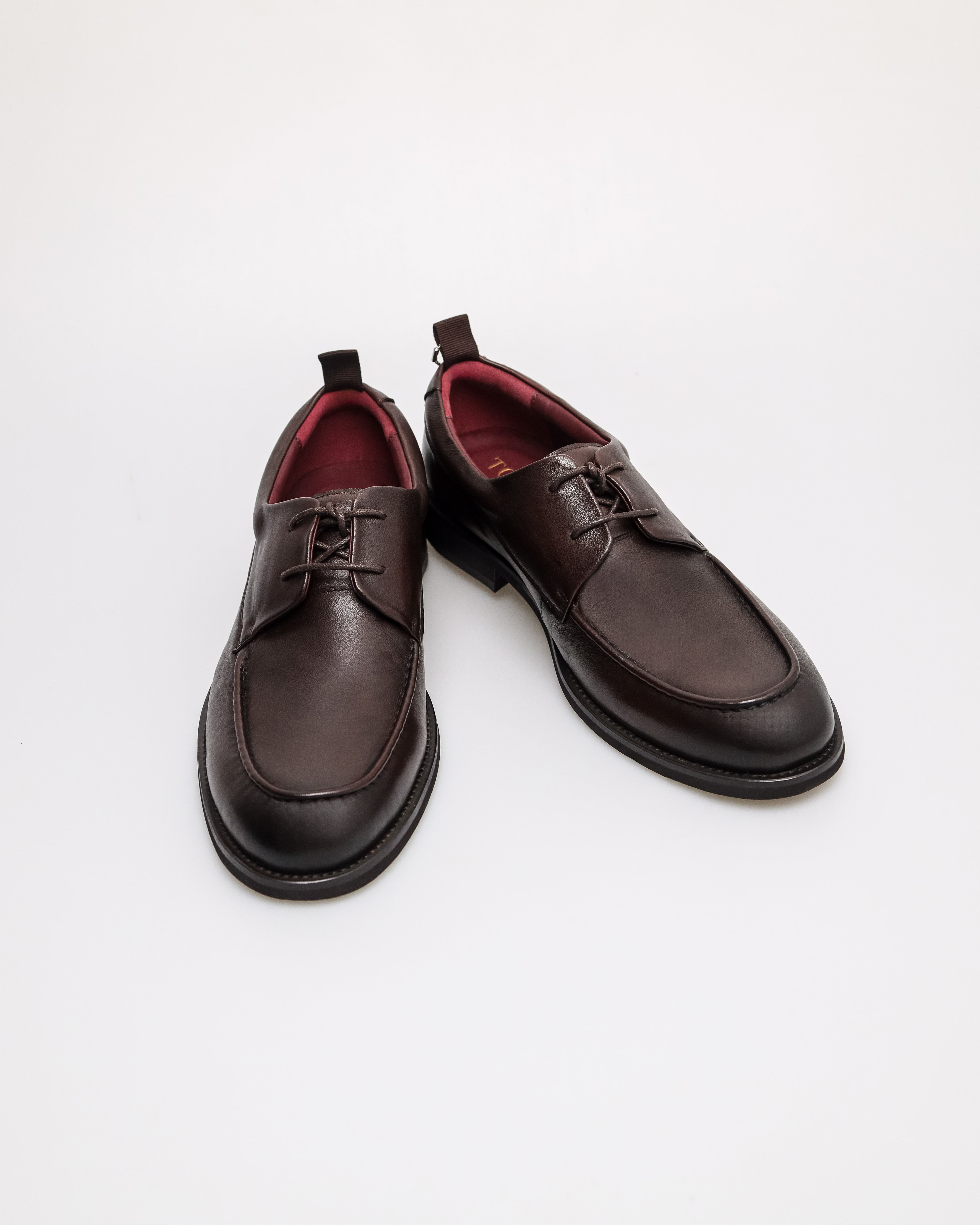 Tomaz HF122 Men's Refined Pull Tab Derby (Coffee)