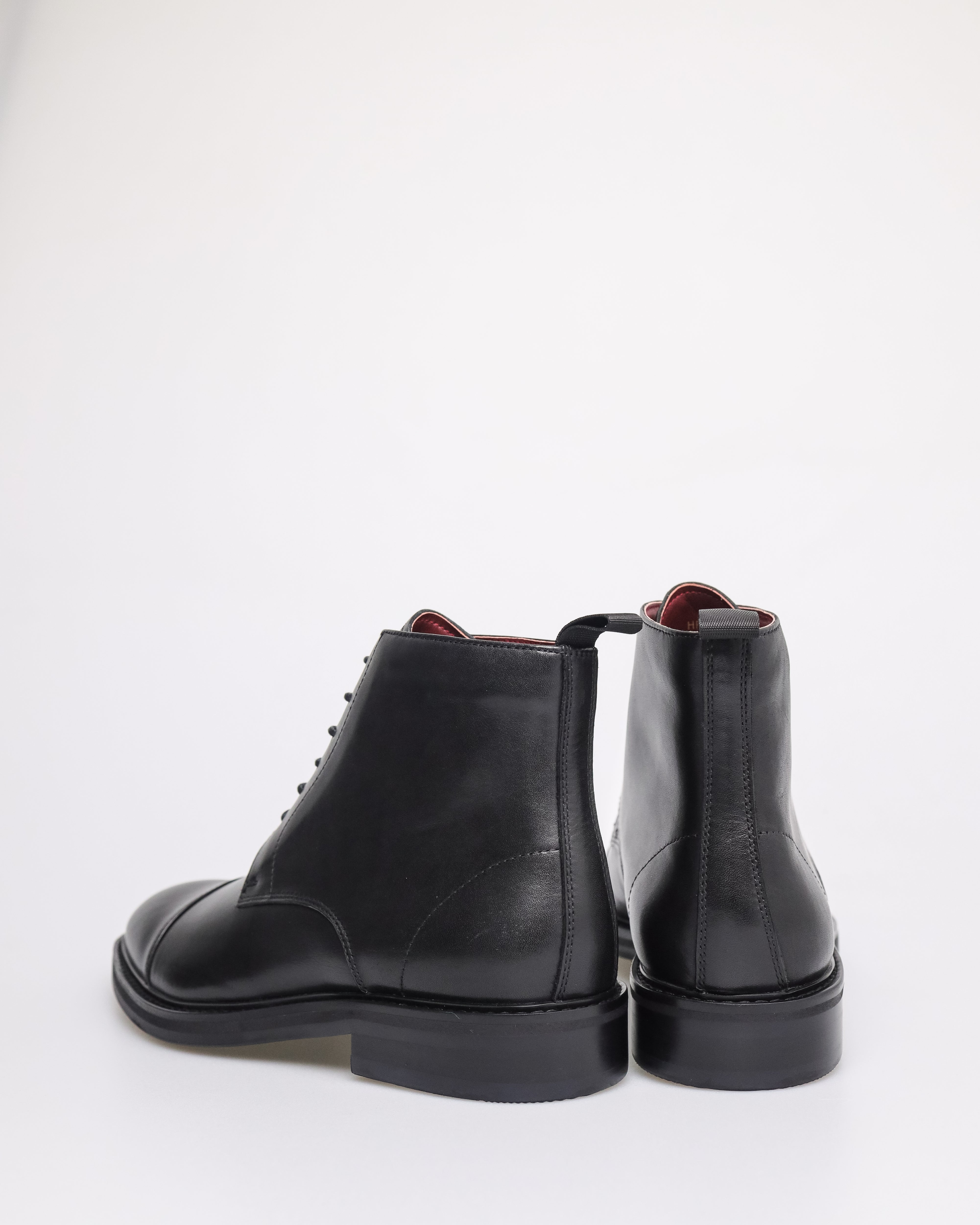 Tomaz HF068 Men's Derby Boots (Black)