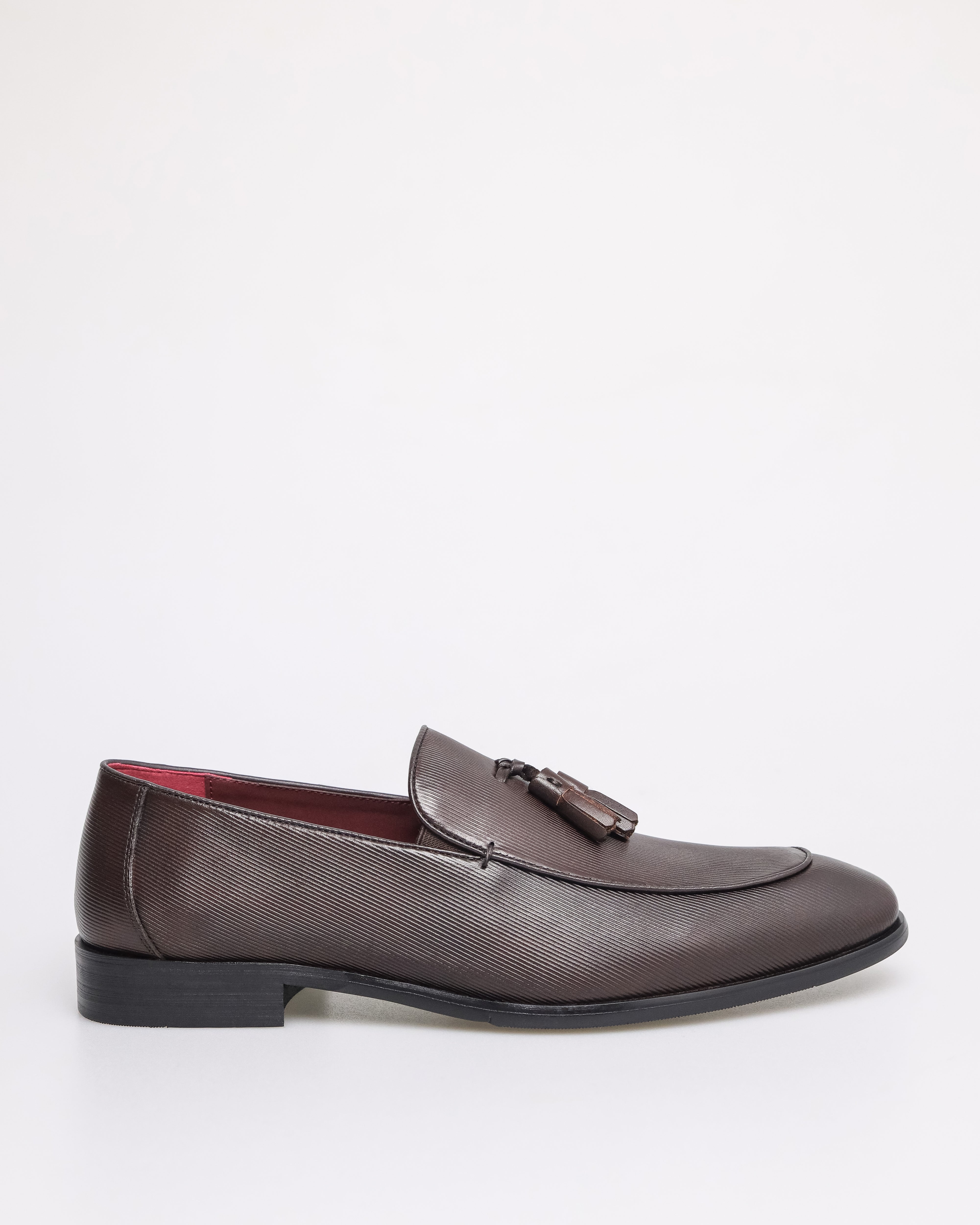 Tomaz HF063 Men's Tassle Loafer (Coffee)