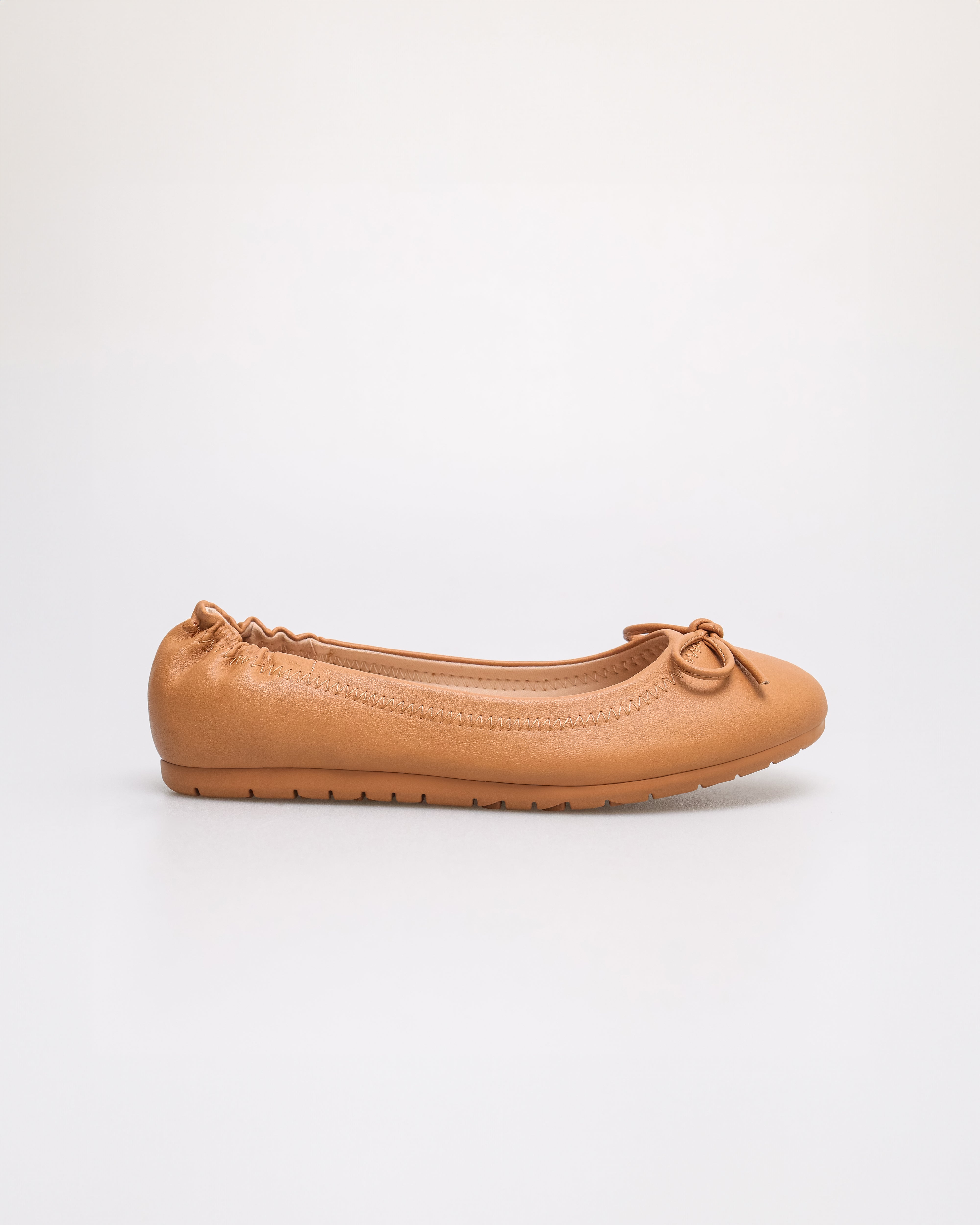 Tomaz YX216 Ladies Ballerina Flats (Camel)