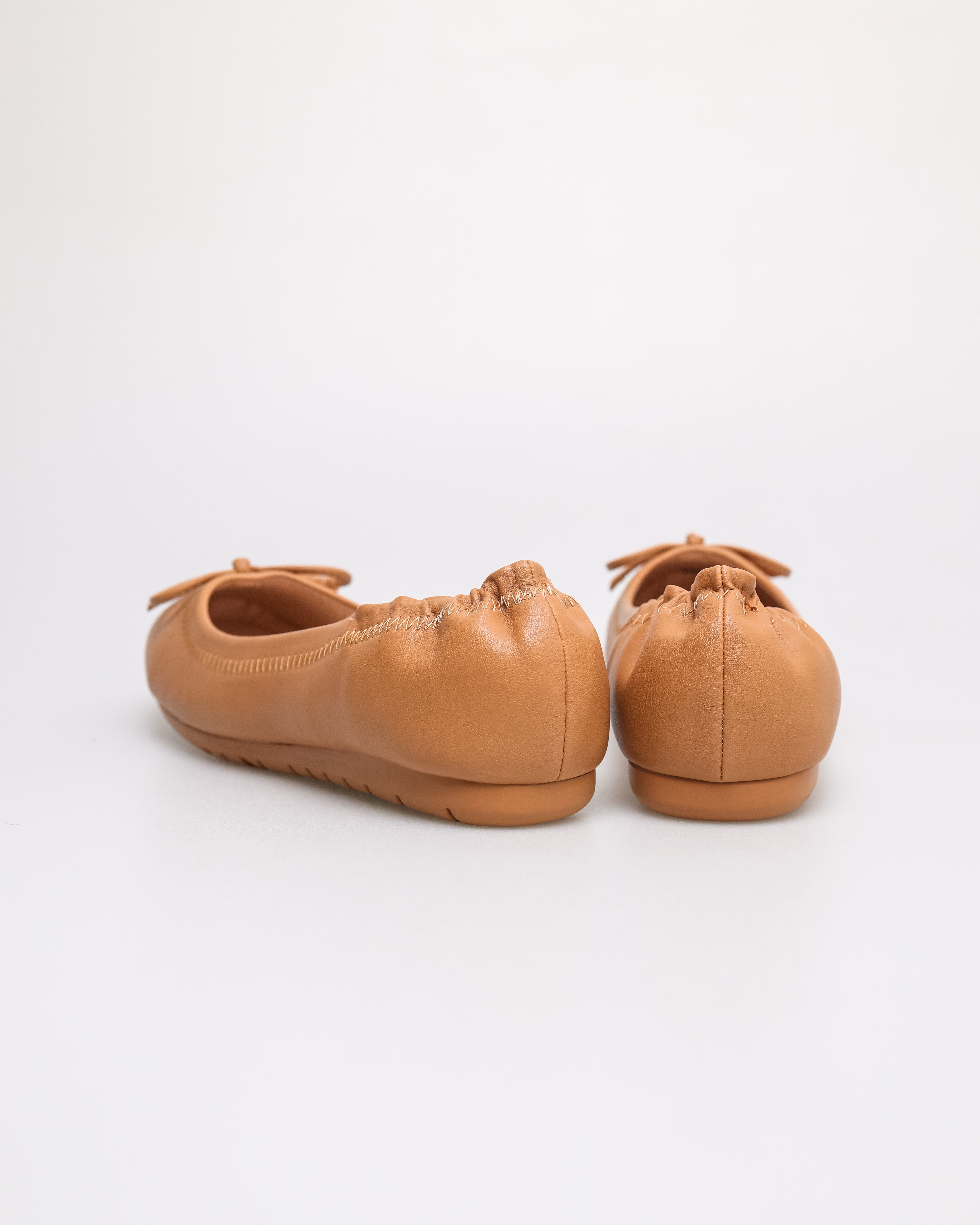 Tomaz YX216 Ladies Ballerina Flats (Camel)