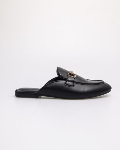 Tomaz YX219 Ladies Golden Horsebit Mules