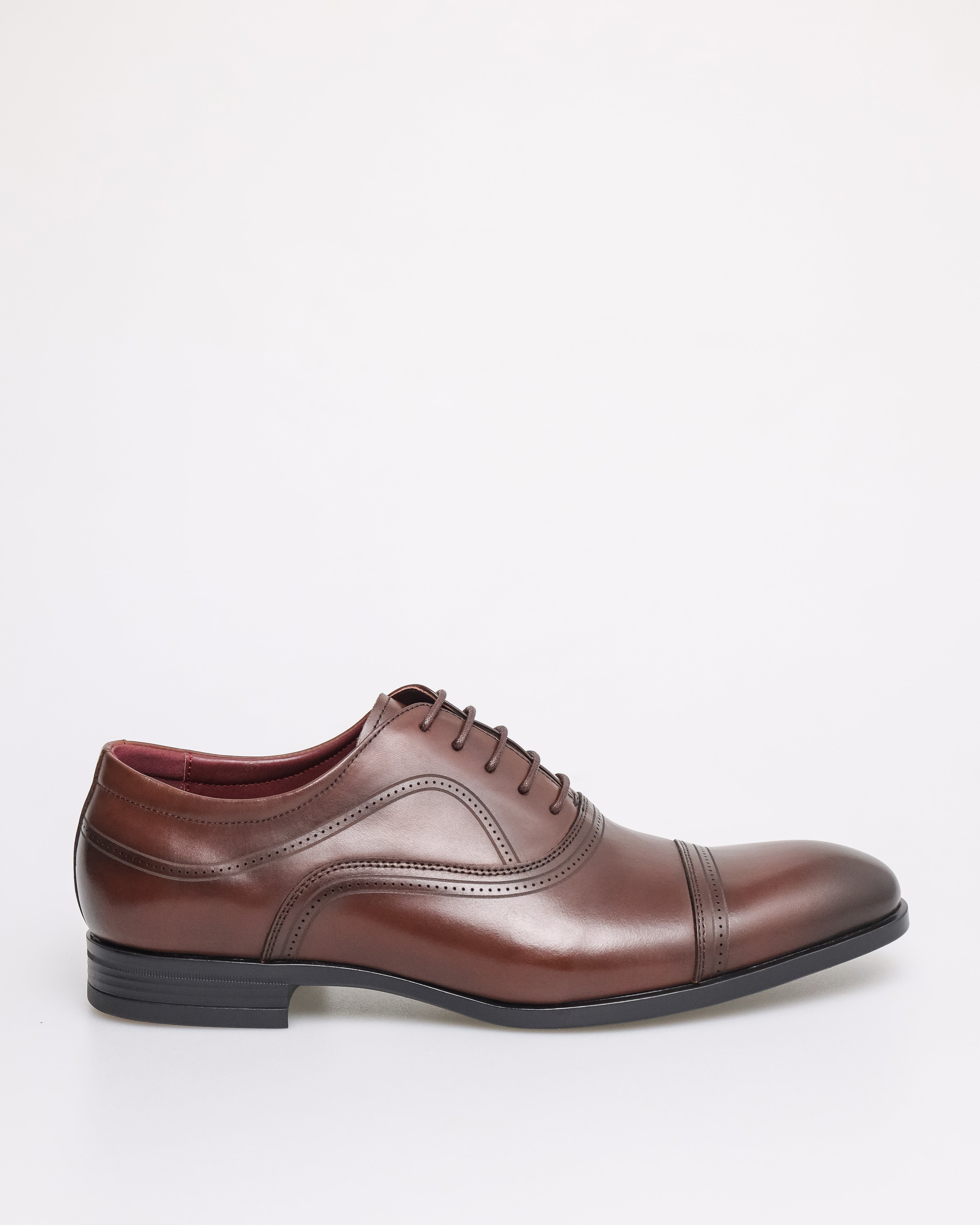 Tomaz HF030 Men's Cap Toe Oxford (Coffee)