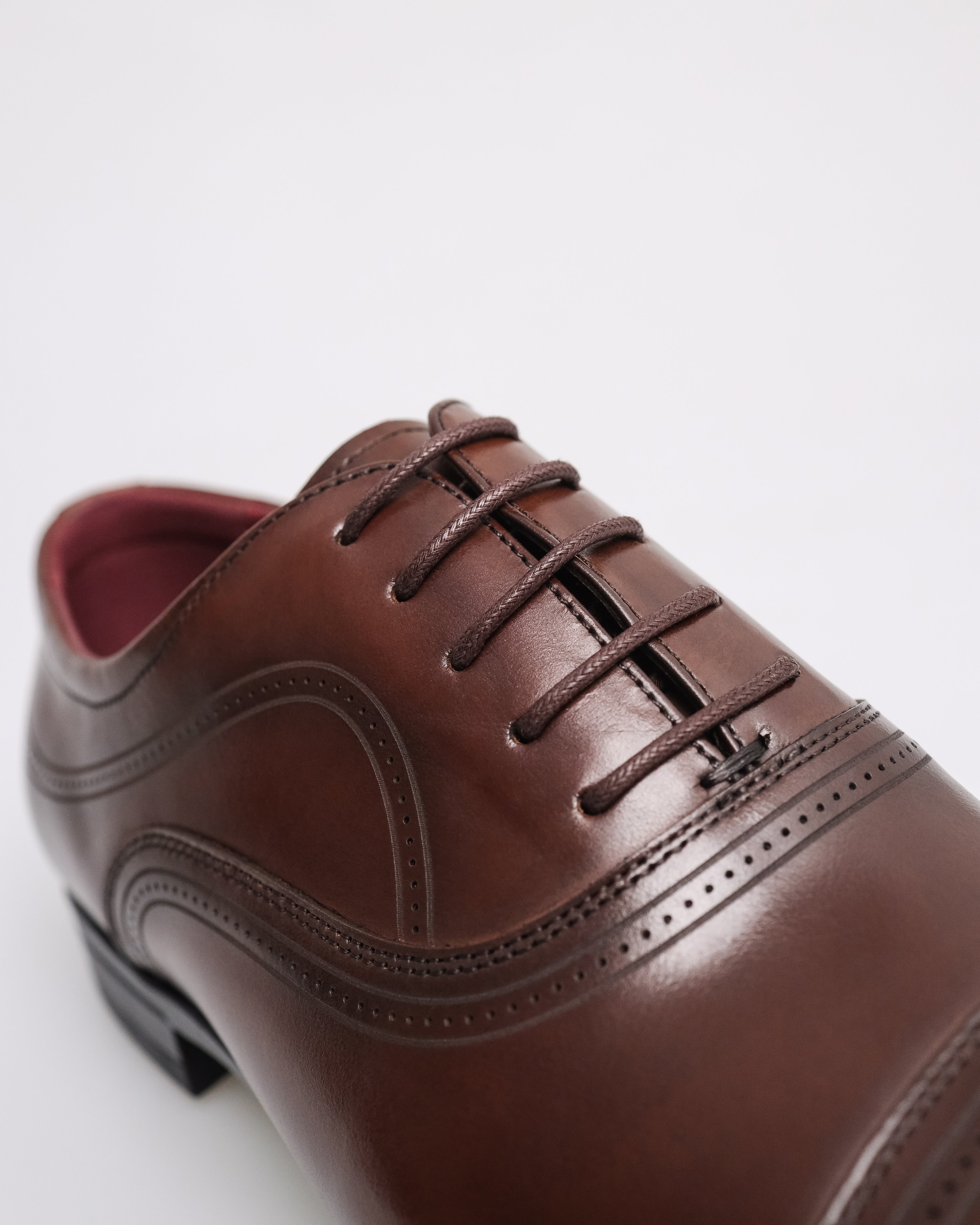 Tomaz HF030 Men's Cap Toe Oxford (Coffee)