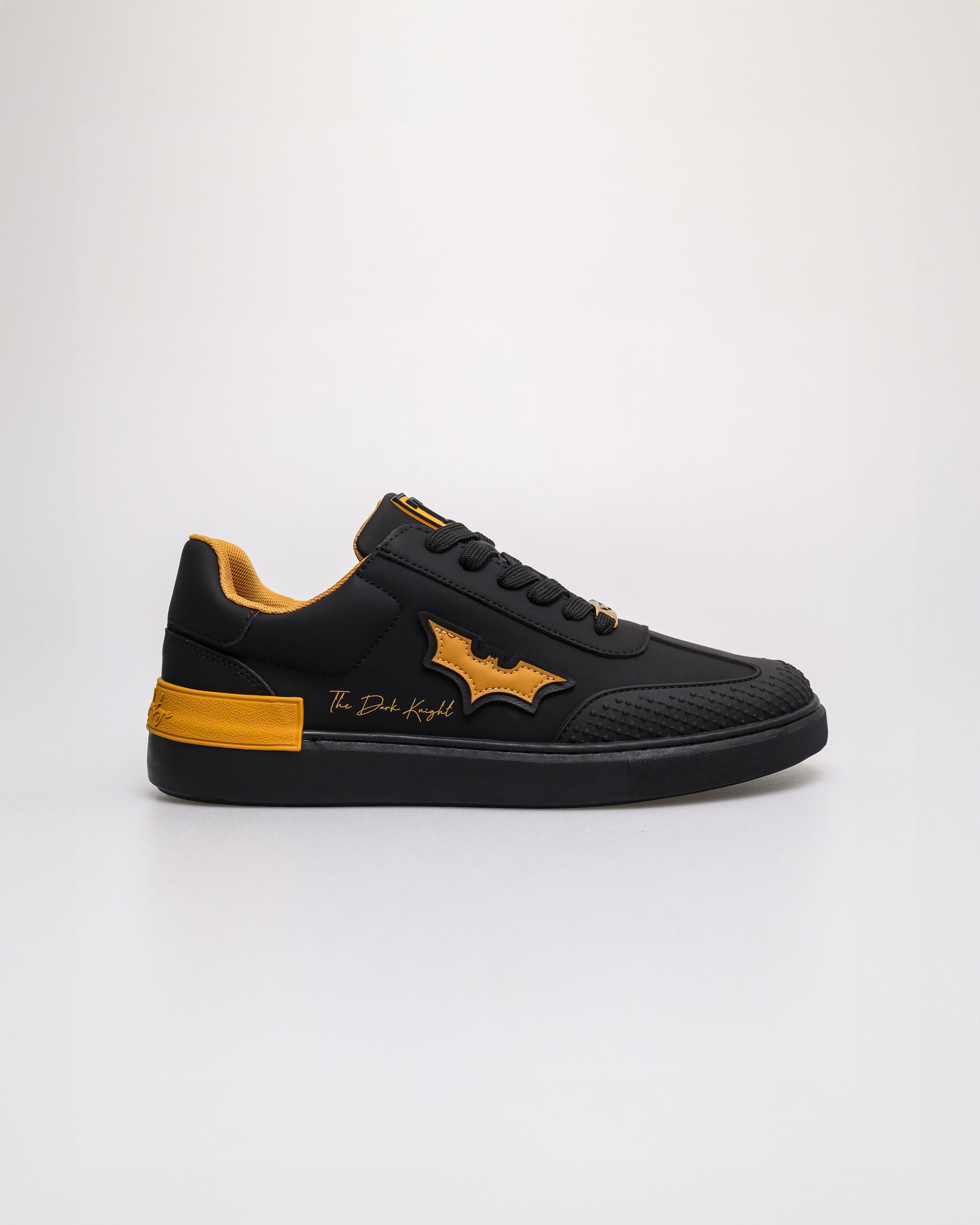 Tomaz DM013 The Dark Knight Men Sneakers (Black/Yellow)