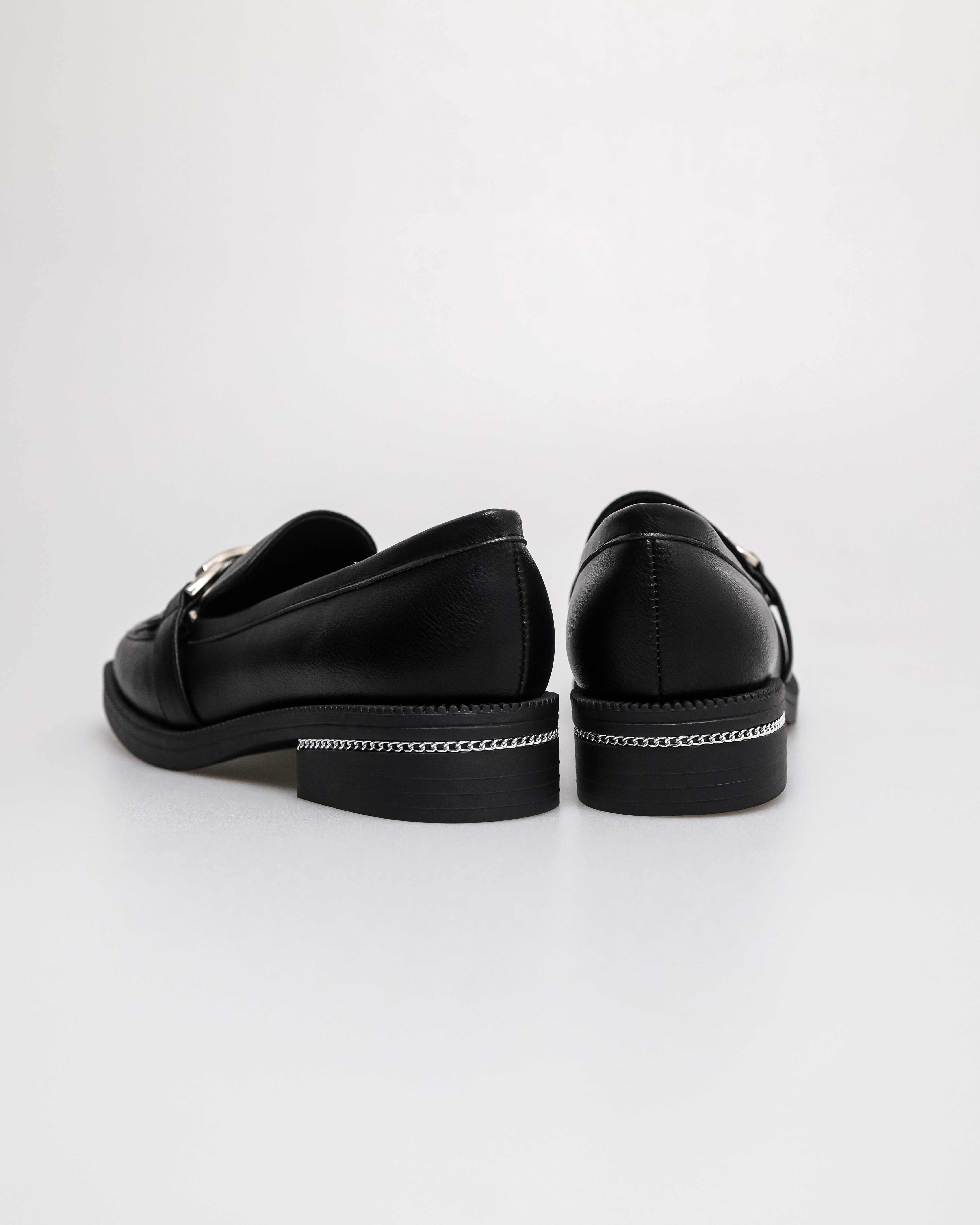 Tomaz FL080 Ladies Loafers (Black)