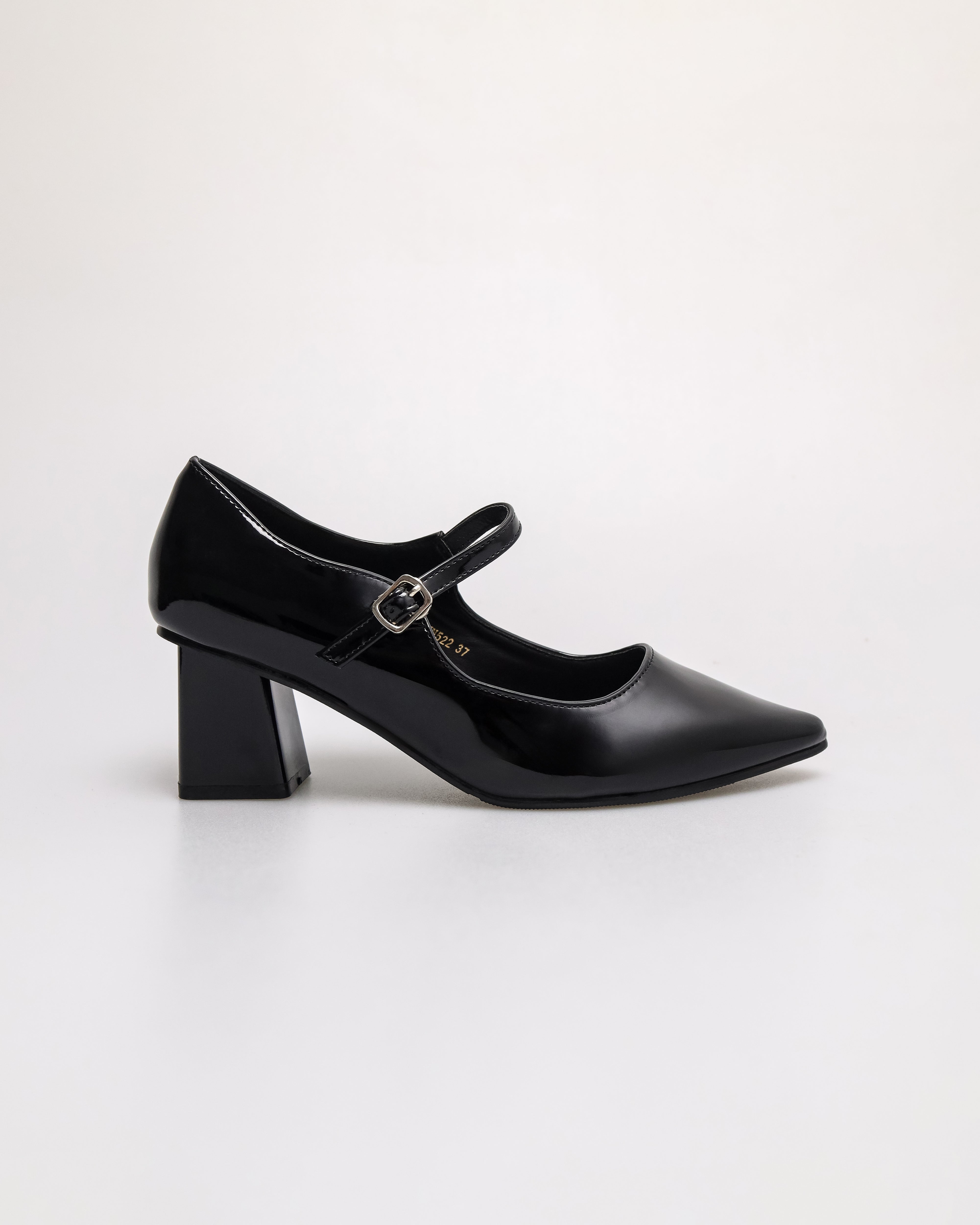 Tomaz NN522 Ladies Block Heels (Black)