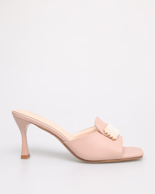 Tomaz NN207 Ladies Beaded Heels (Pink)