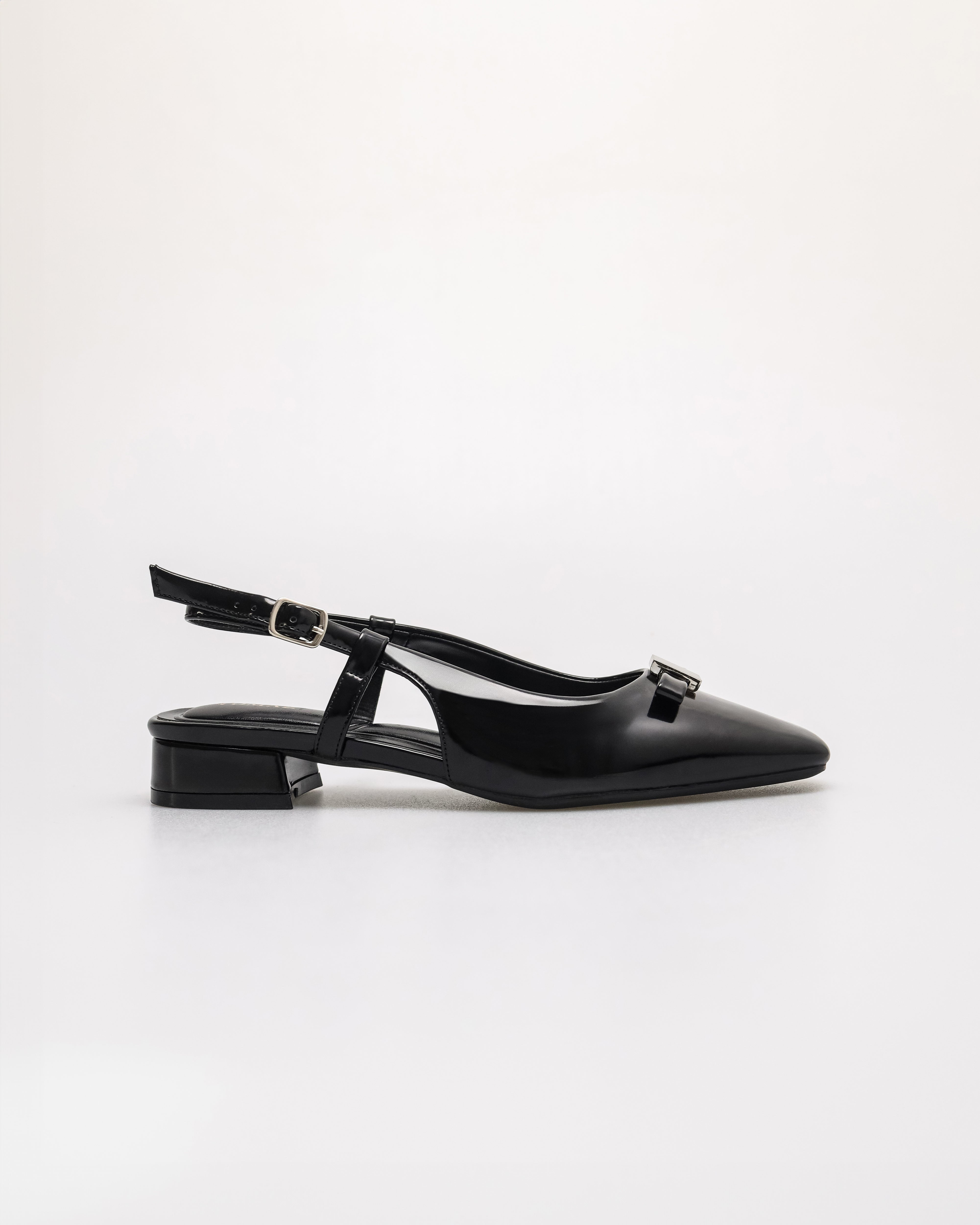 Tomaz FL094 Ladies Ribbon Flats (Black)