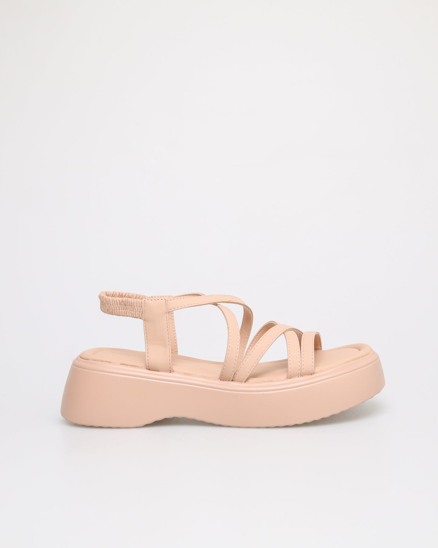 Tomaz NN182 Ladies Cross Strappy Sandal (Pink)