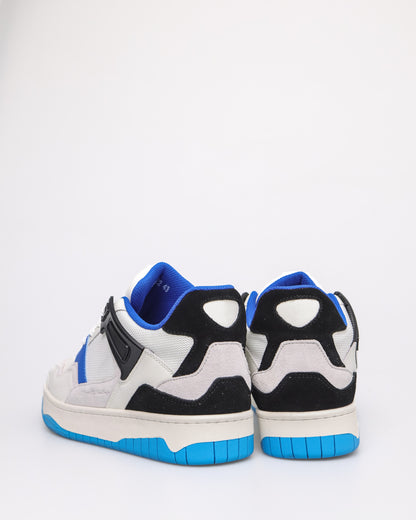 Tomaz TBB022 Mens Sneaker (White/Blue)