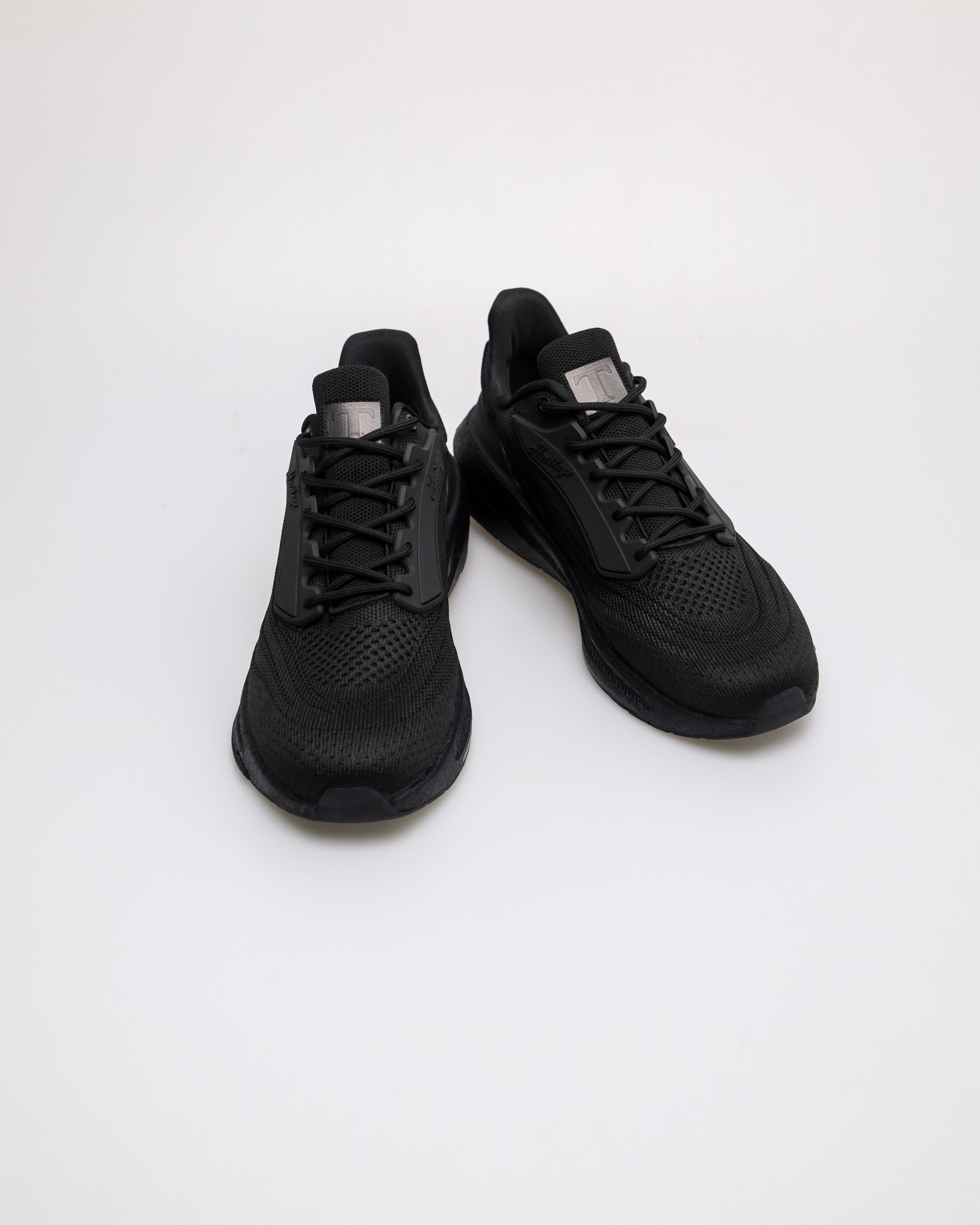 Tomaz DS007 Men's Shadow Knit Sneakers (Black)