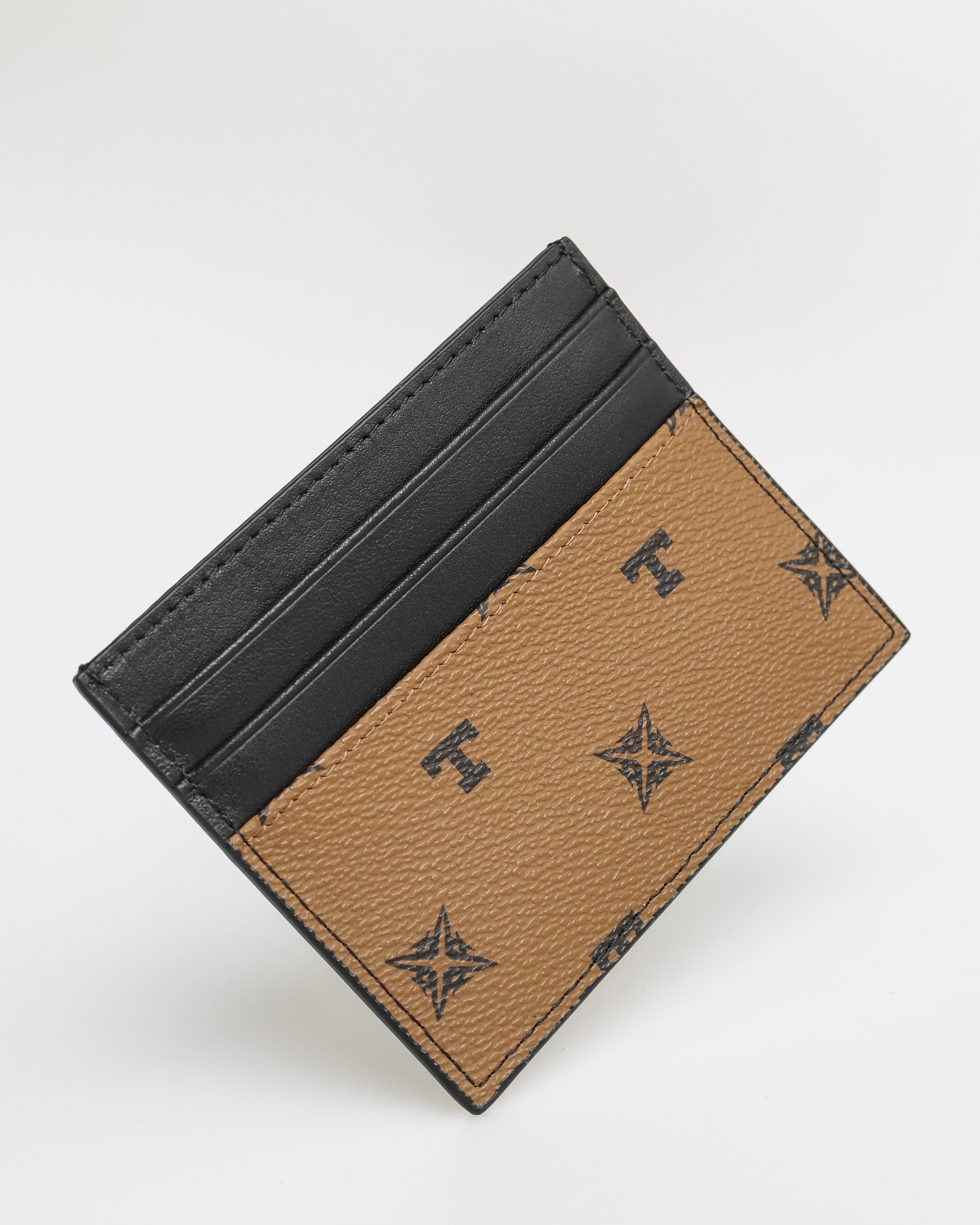 Tomaz NTMW-27 Men's Card Holder (Black/Tan)