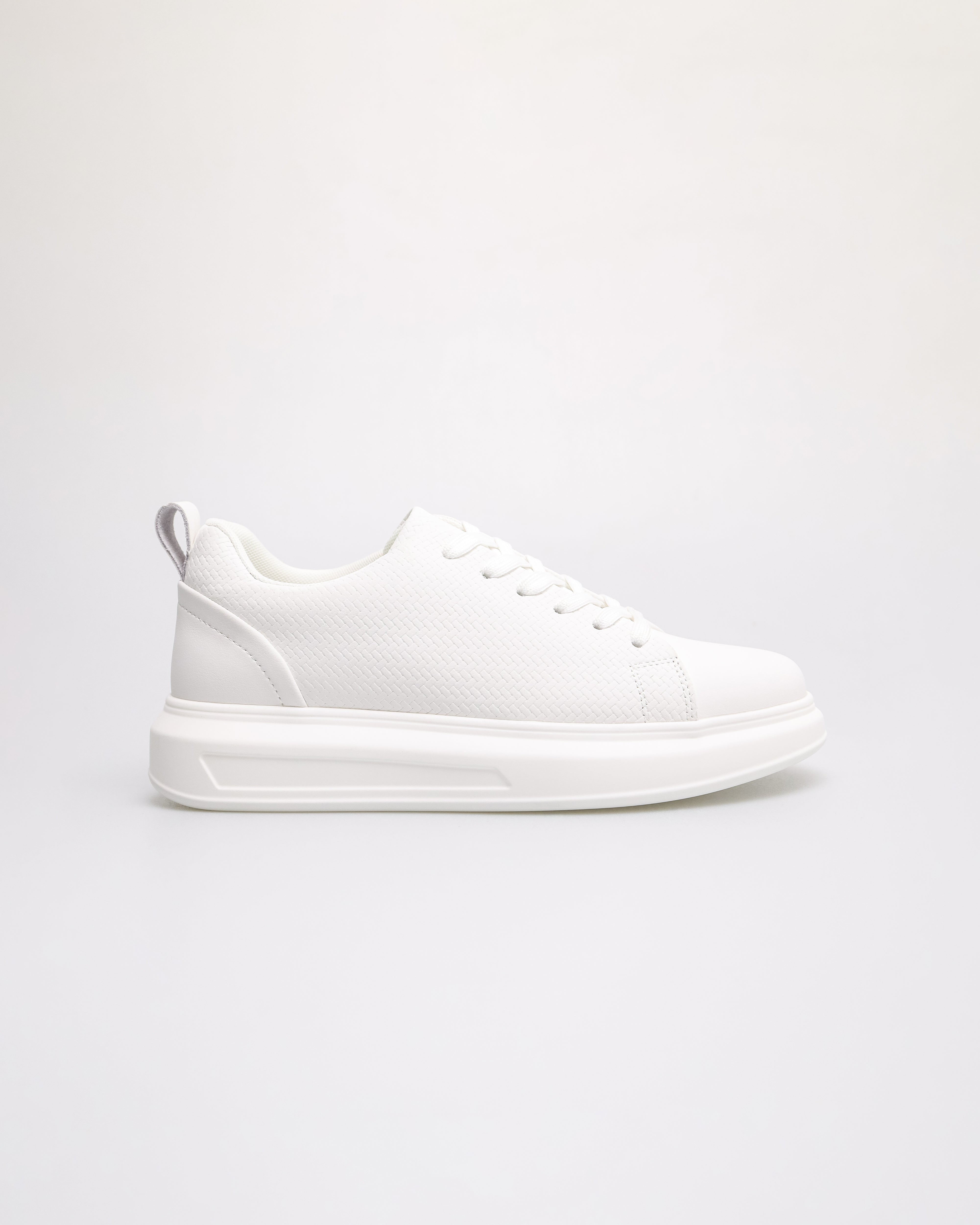 Tomaz C688 Men's Weavetex Sneakers (White)