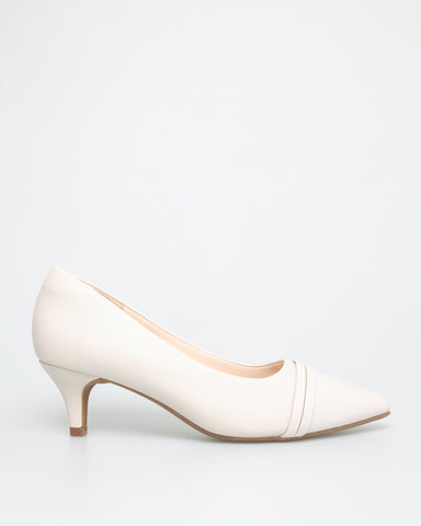 Tomaz NN244 Ladies Pointy Kitten Heels