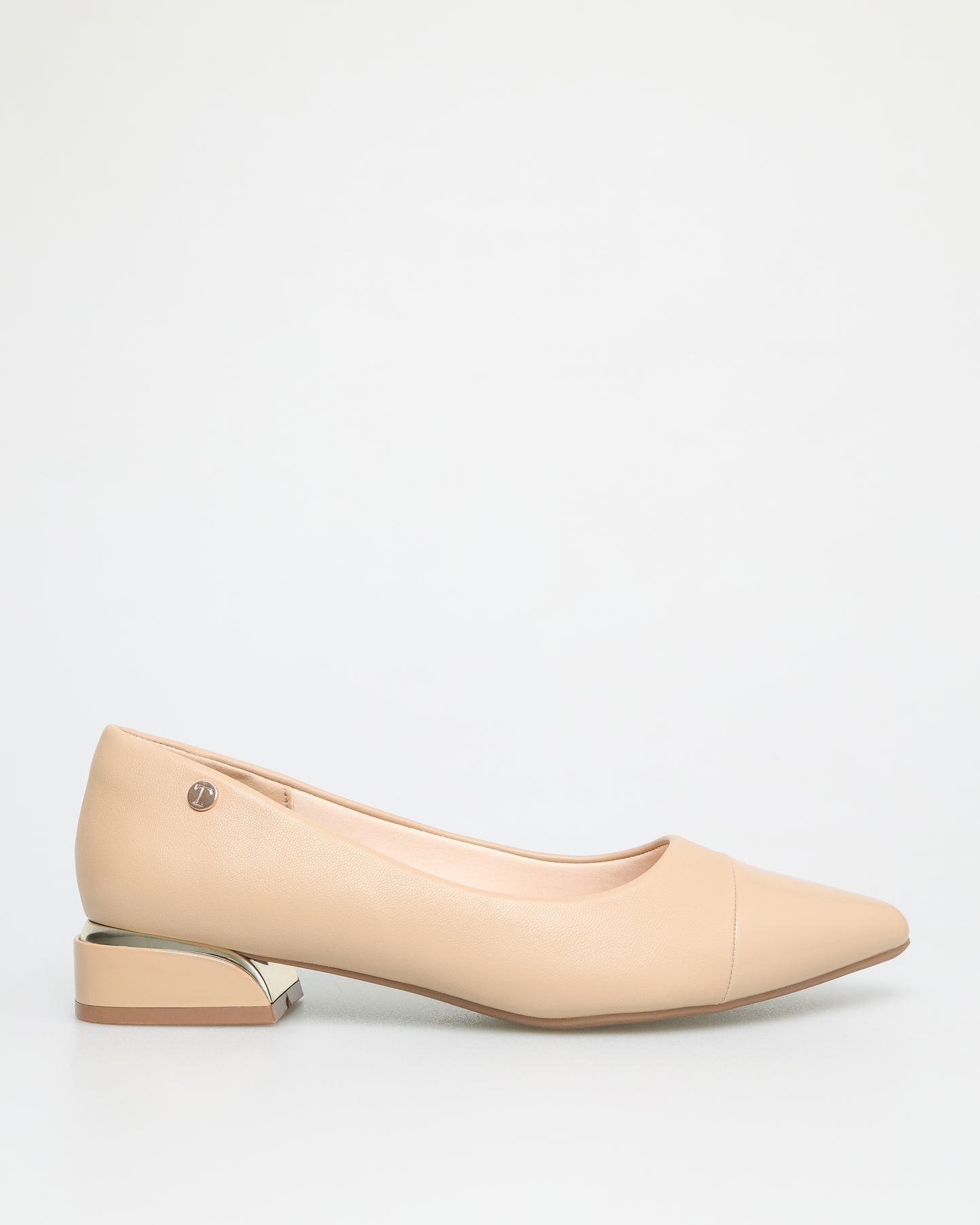 Tomaz NN237 Ladies Pointy Flats (Beige)