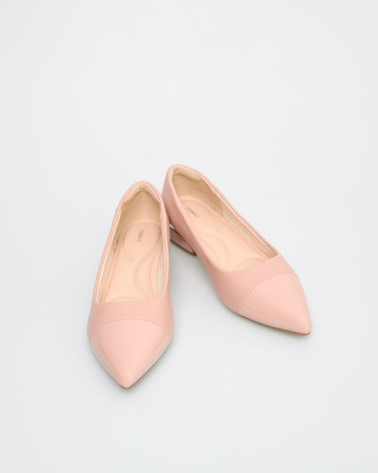 Tomaz NN237 Ladies Pointy Flats (Pink)