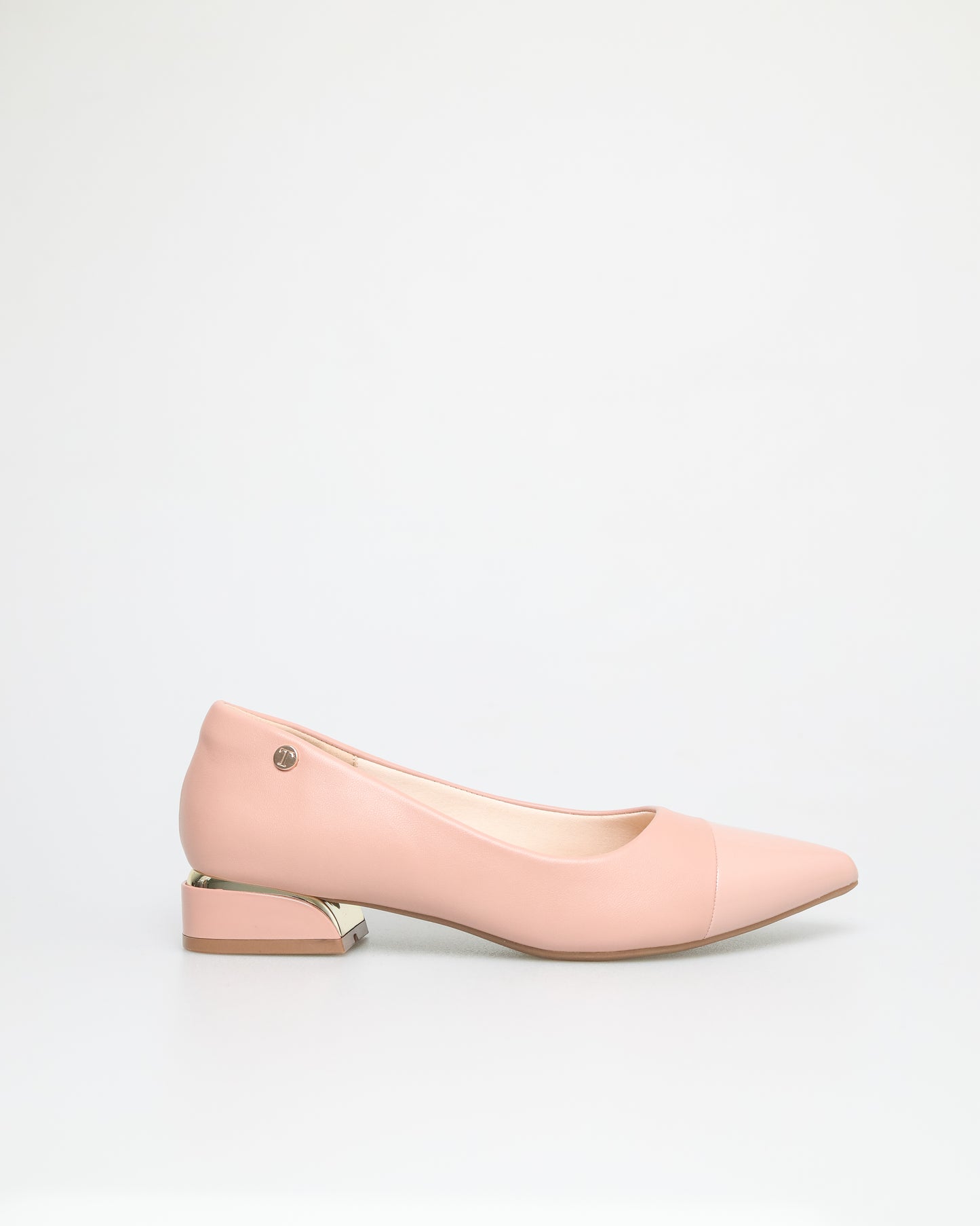 Tomaz NN237 Ladies Pointy Low Heels (Pink)