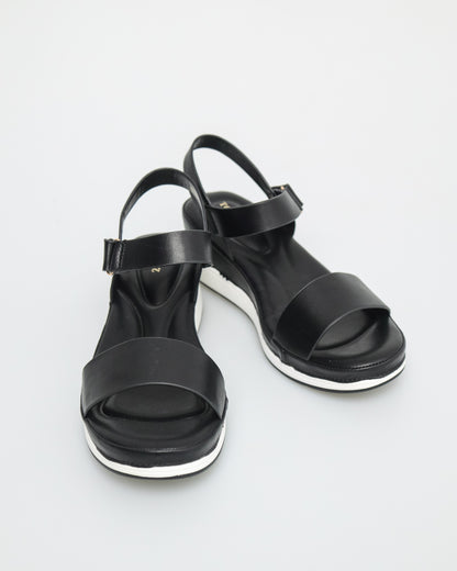 Tomaz NN196 Ladies Slingback Sandals (Black)